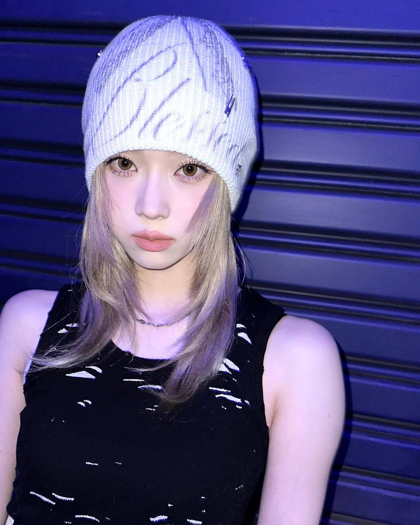 aespa ストア ウィンター着用】ビーニー 2000Archives ビーニー aespa