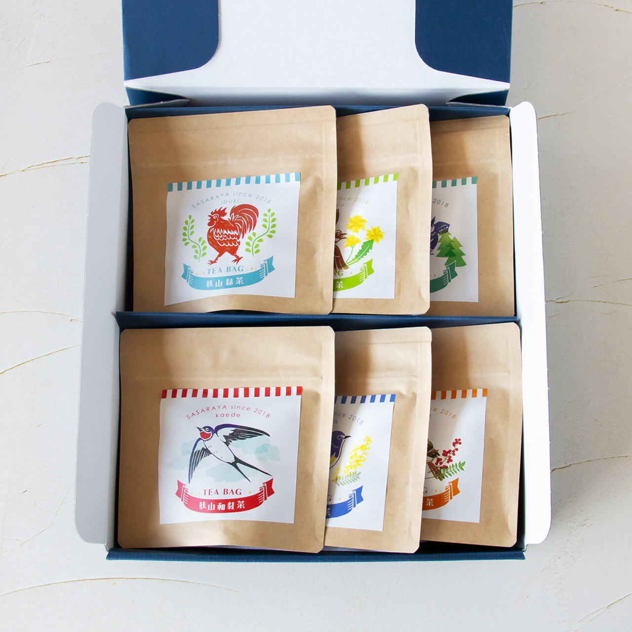 ティーバッグセット『むらどり（6個）』／手軽に楽しめる本格狭山茶