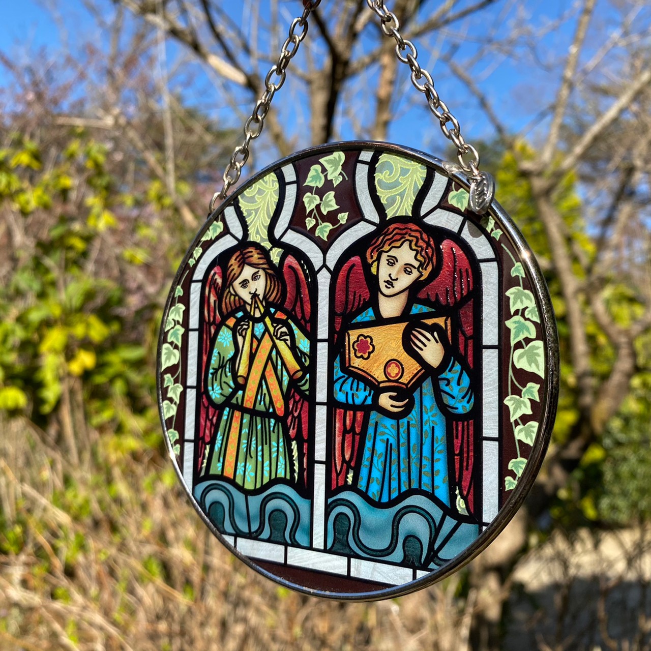 ステンドグラス Unicorn ユニコーン大判 グラスマスターズ社 【公式通販】