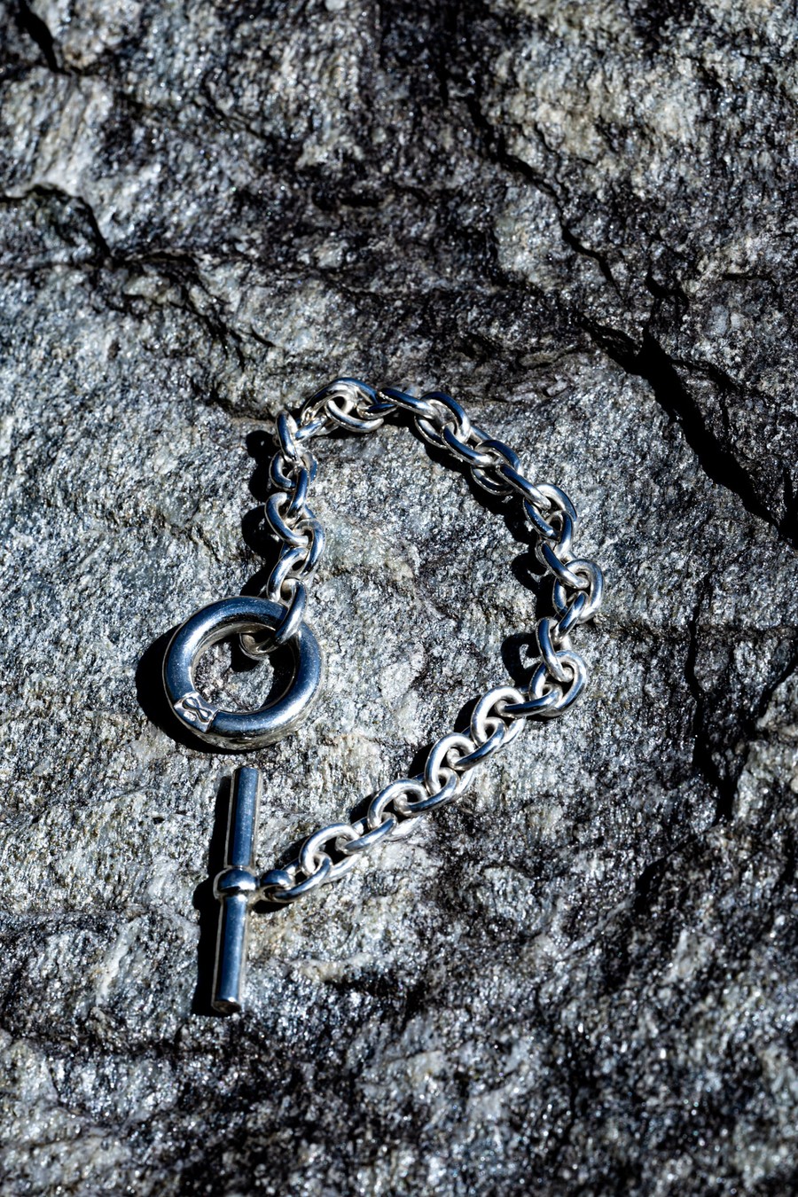 BN-033 Hook connect bracelet (Small) | WAKAN SILVER SMITH online store