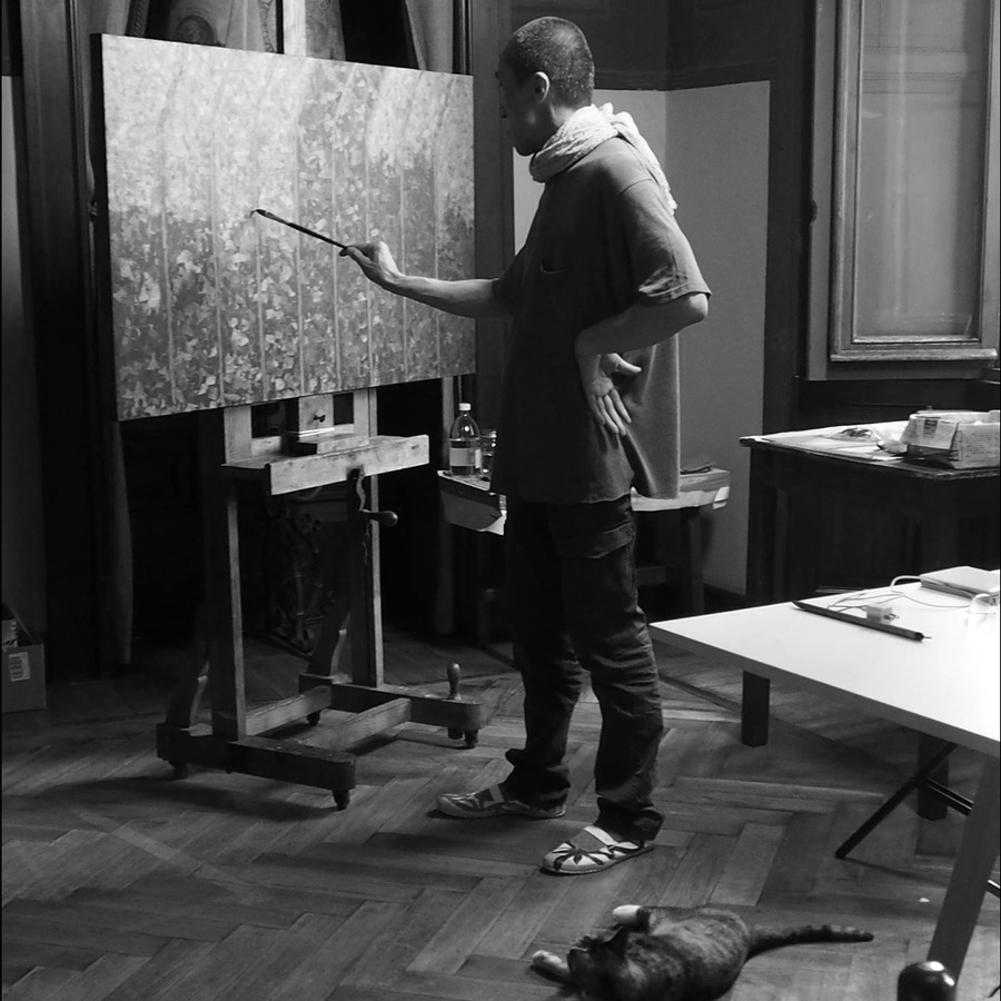 Zhou Hao 周豪 O.220639-1 oil on wood | WATERMARK arts & crafts