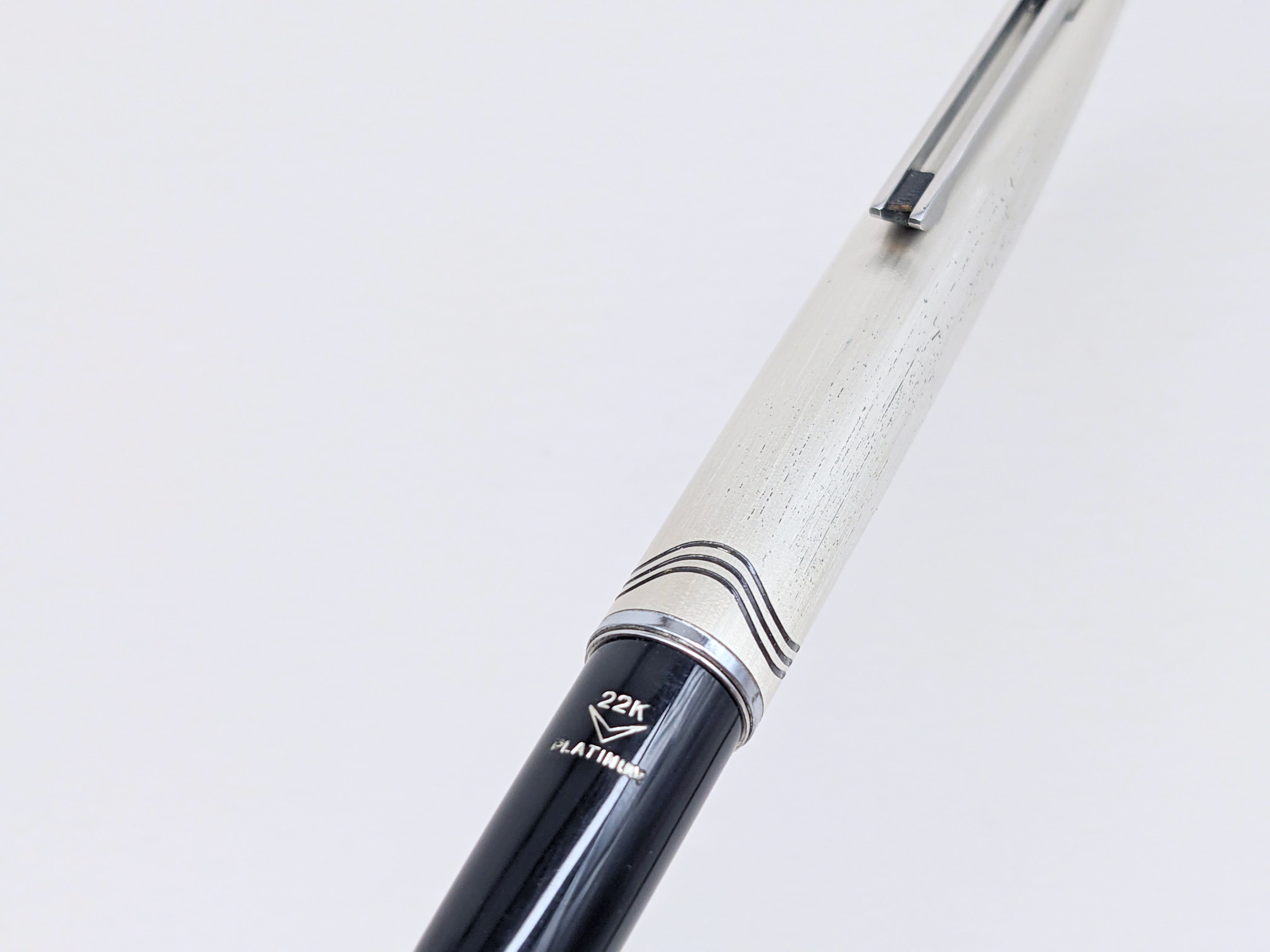 70s プラチナ ポケット 22K PLATINUM （細字） 22K 03017 | 川口明弘の