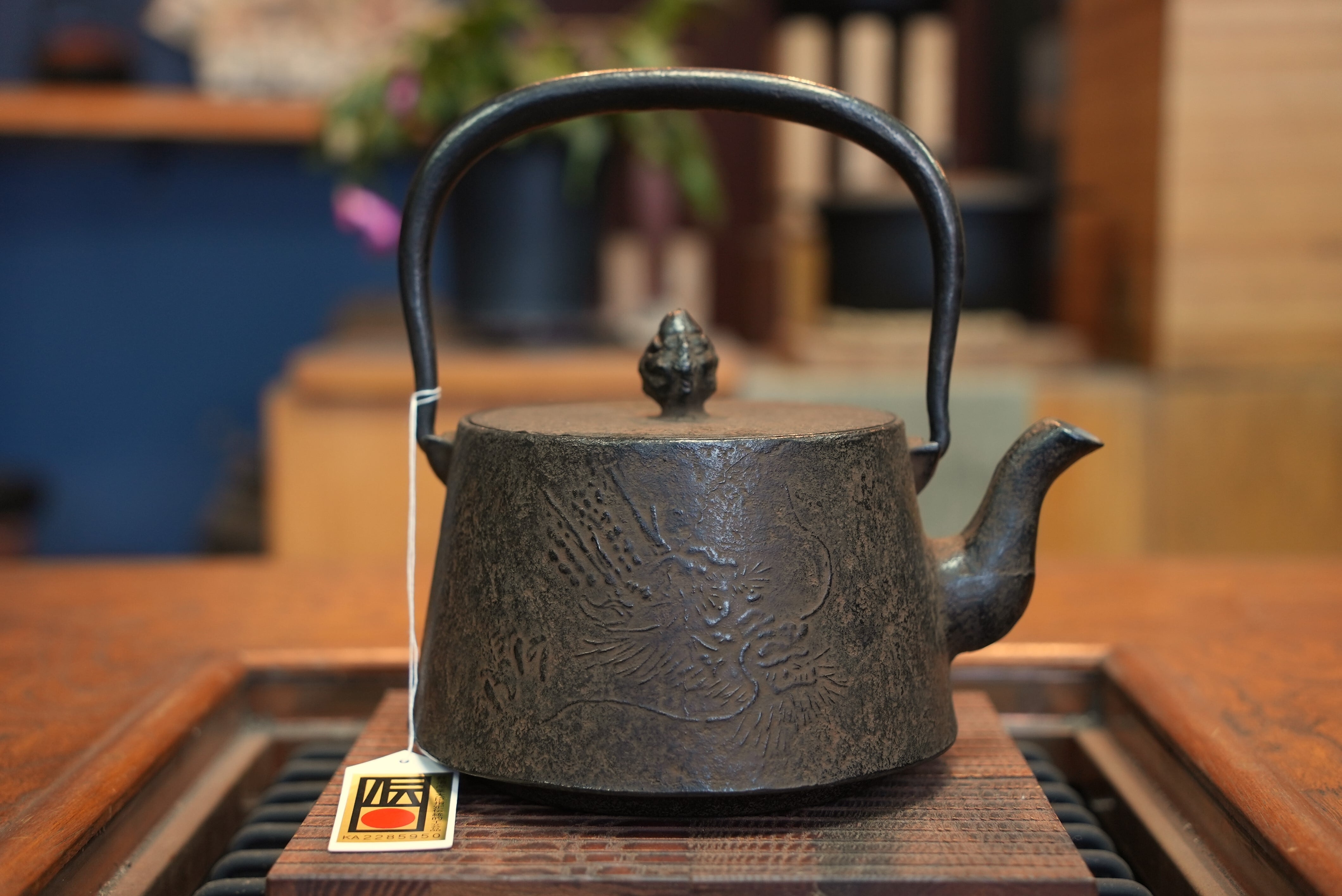 新作入荷 松鹿堂の焼型鉄瓶4点 店長ブログ | 1848年創業 南部鉄器工房