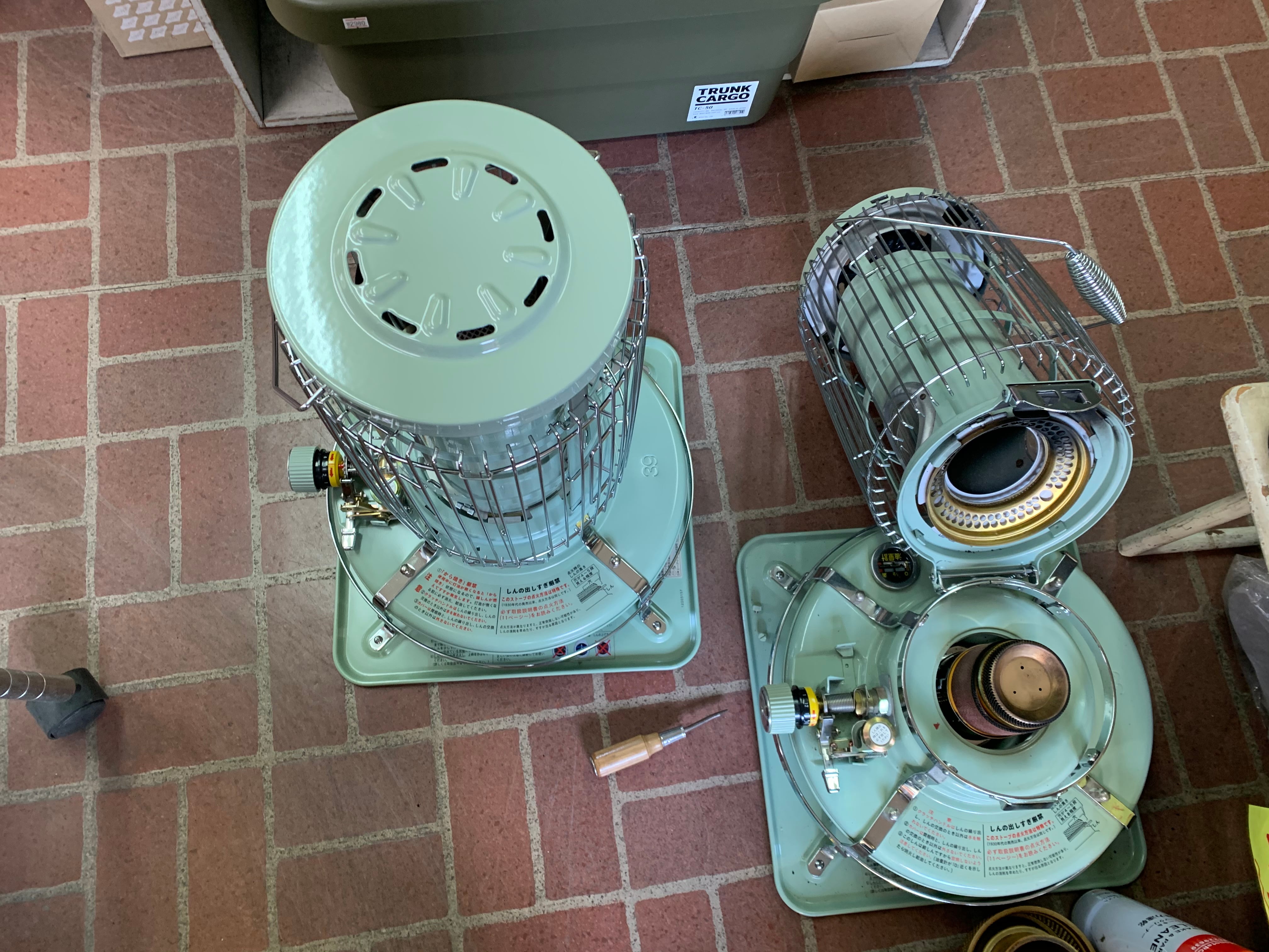 シーズン直前、アラジンストーブ点検と芯交換 | DEAD STOCK BUT GOOD