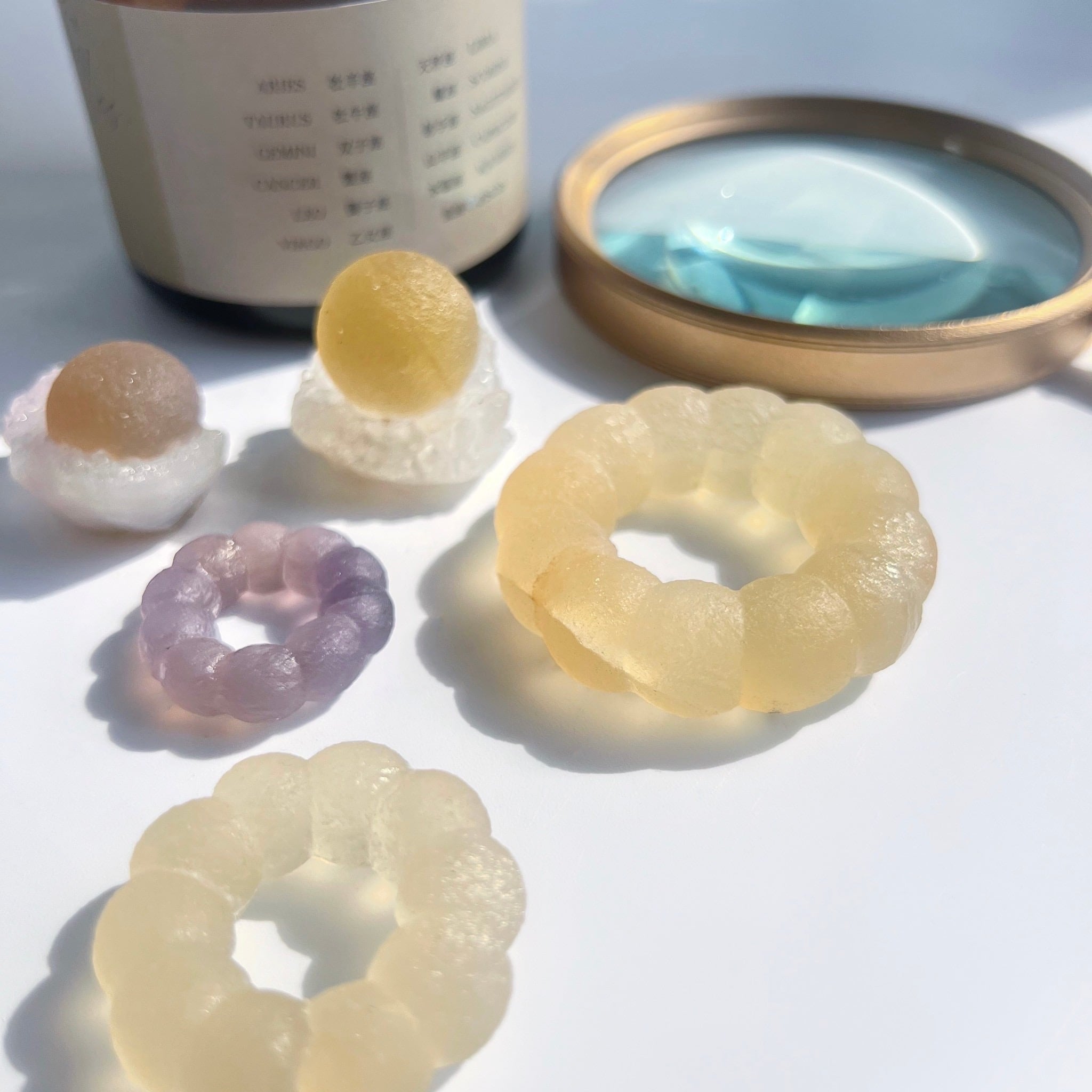 美形】 フローライト リング ポンデリング インド産 原石 鉱石 標本