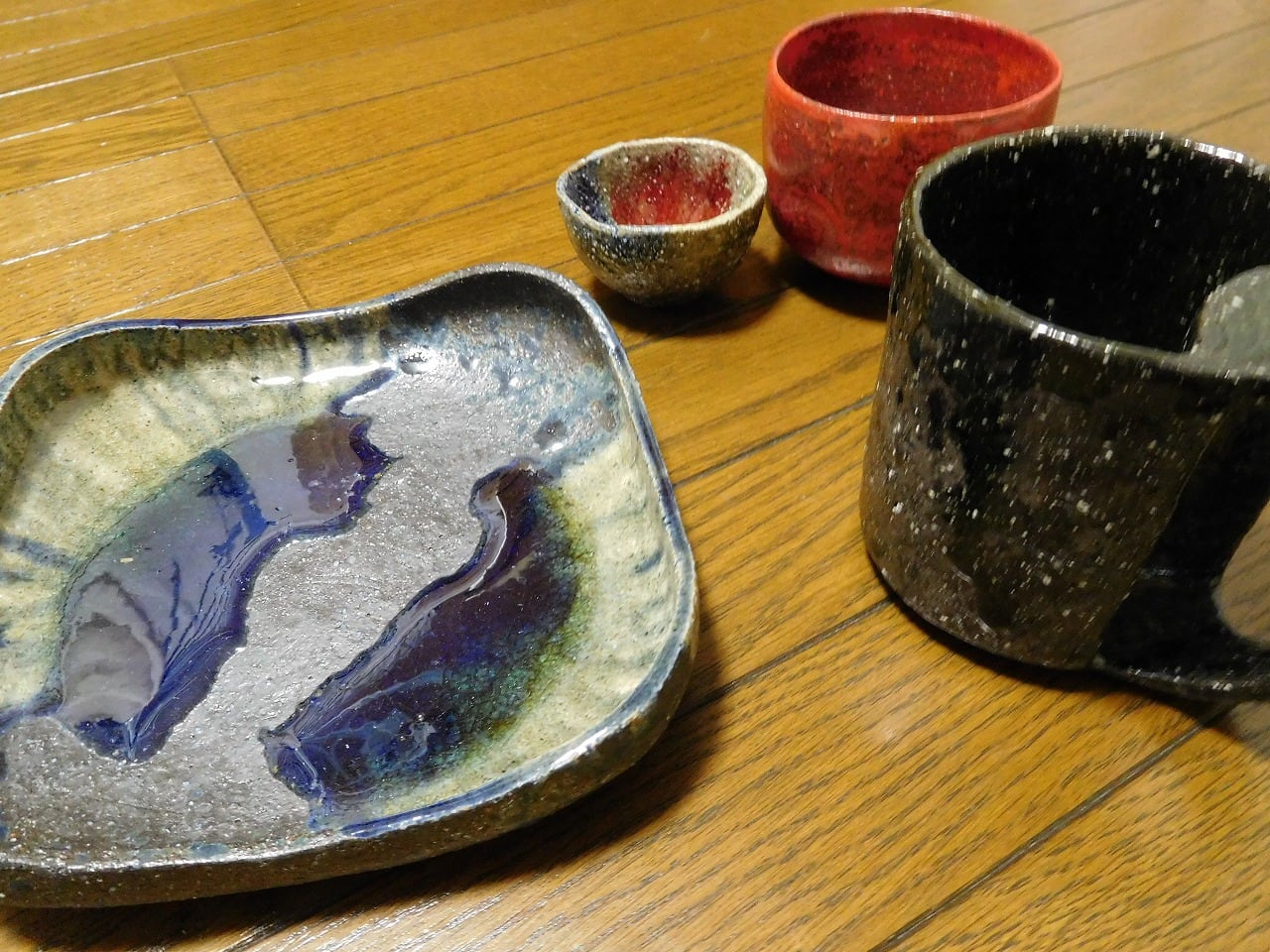 未使用 伊賀焼 湯呑 忠央窯 陶芸家 宏和作 秋野宏和 【公式通販】