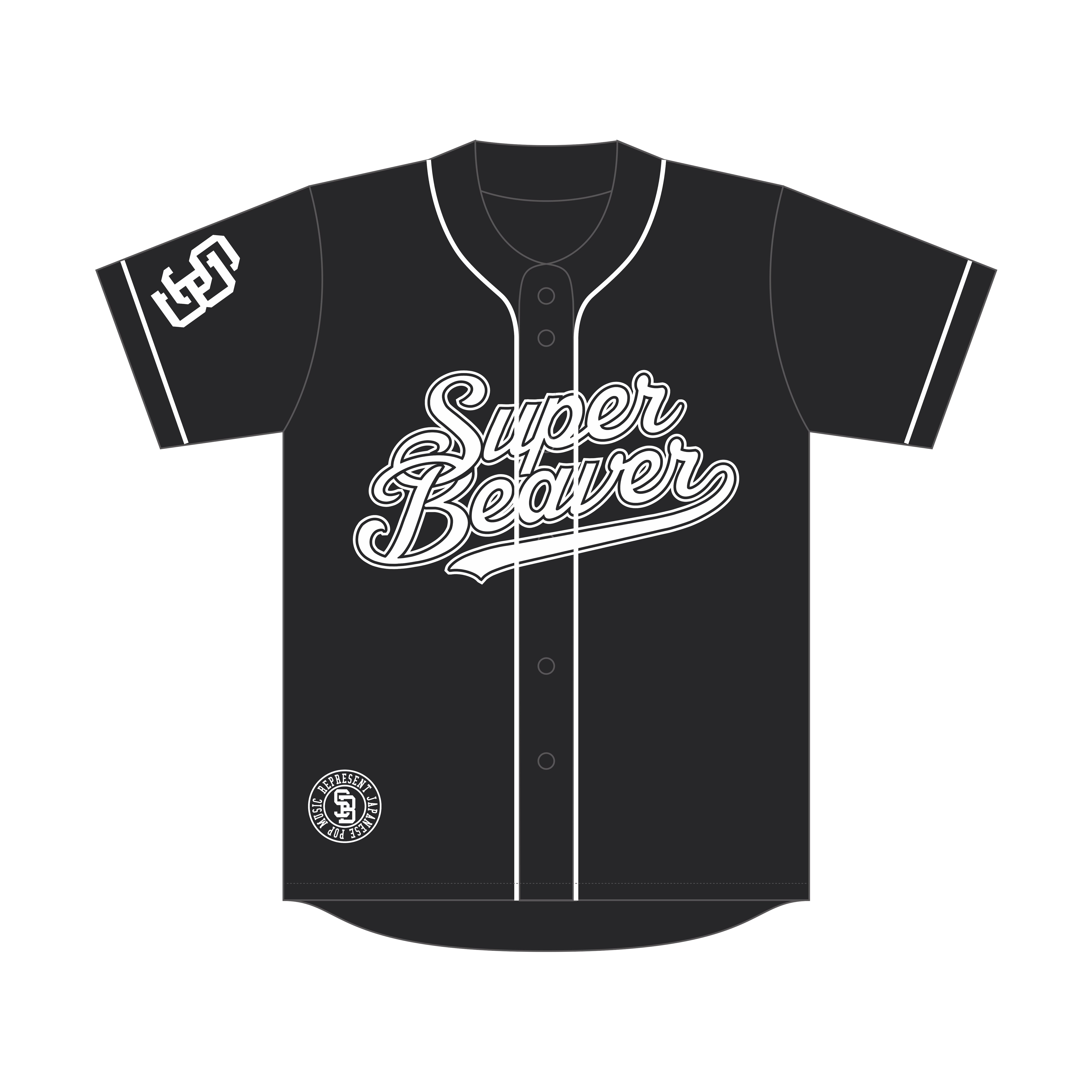 SUPER BEAVER ベースボールTシャツ 20th ANNIV ベースボールシャツ