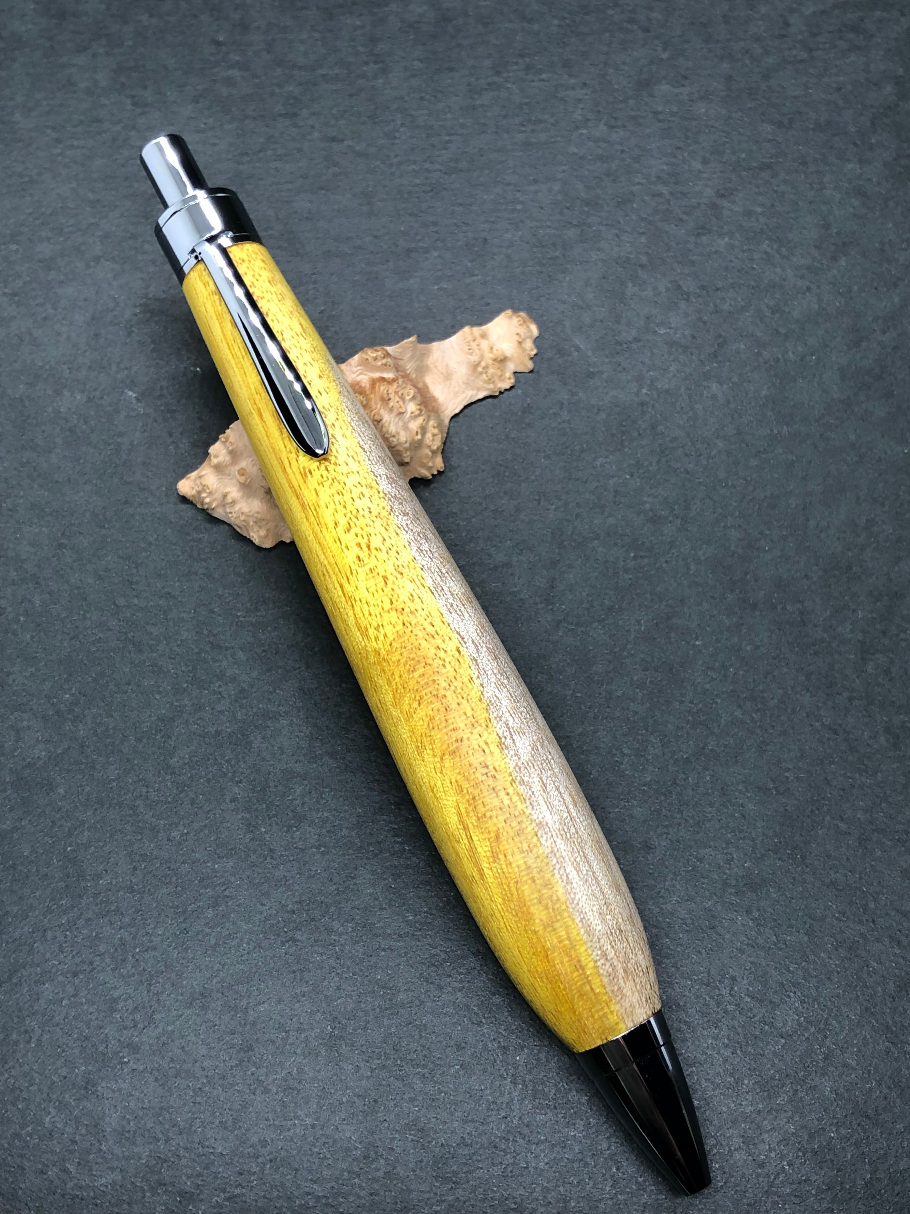 ヤマハゼ ツートン 極太ボールペン | ペン工房 燦