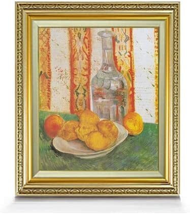 絵画 インテリア 油絵 uF6-063304 静物（レモンと器） 絵画 インテリア