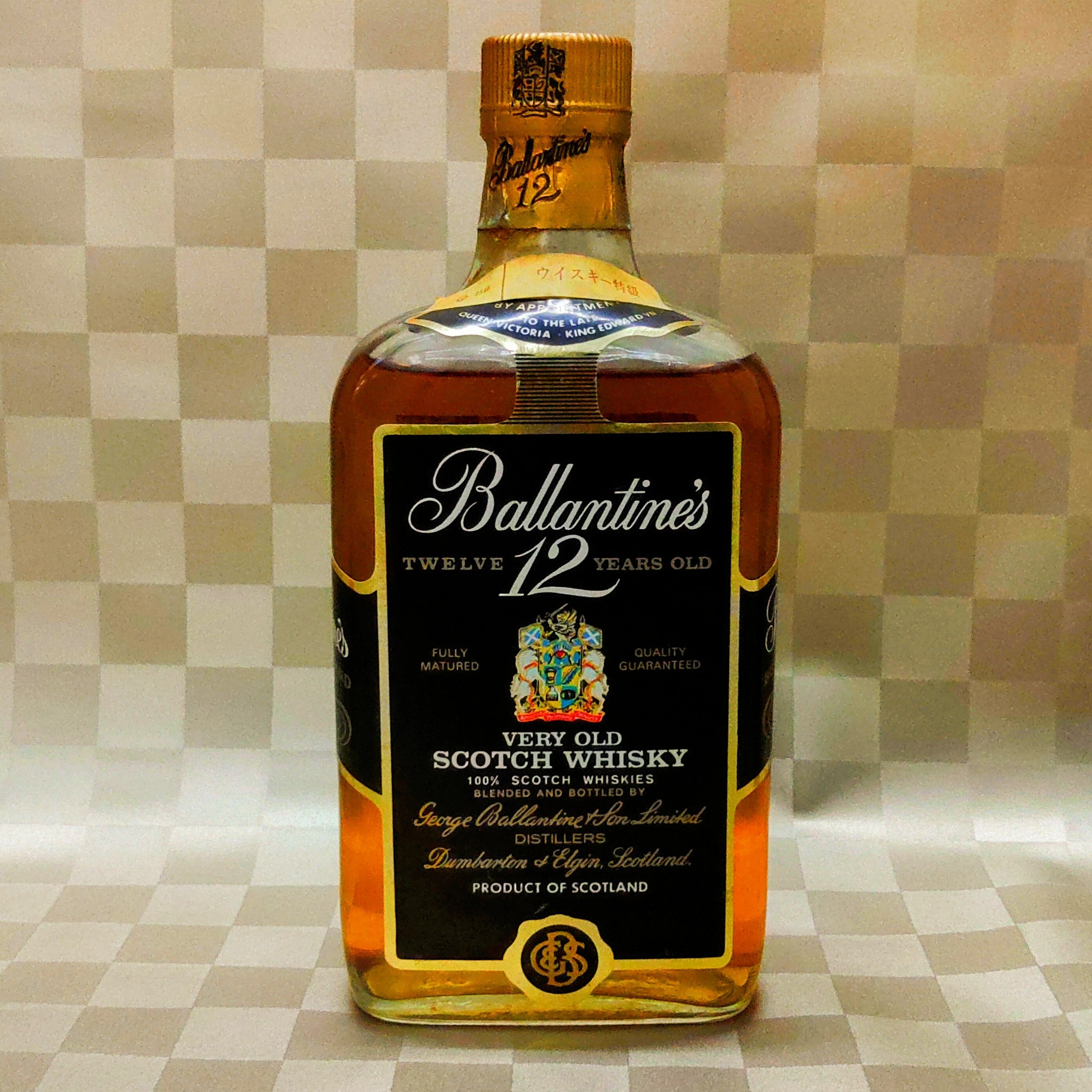 ボトル☆レトロ☆古酒☆1970年代リリース☆終売品】 Ballantine's