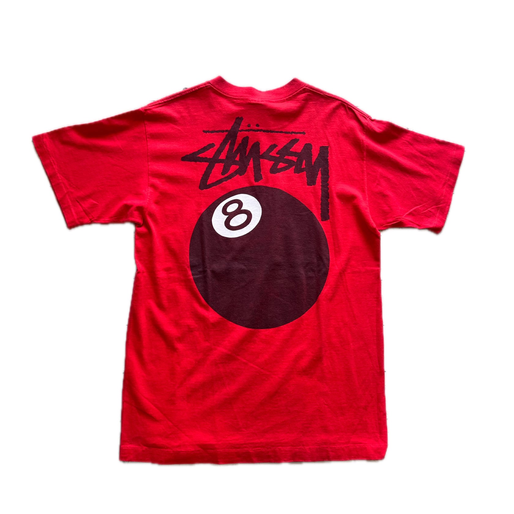 80's STUSSY 8ball Tshirt Made in USA 古着 us古着 ステューシー 8