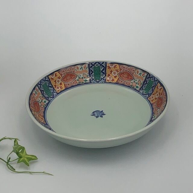 アウトレット品 波佐見焼 錦献上古伊万里深皿 | 有田焼ショップ まる