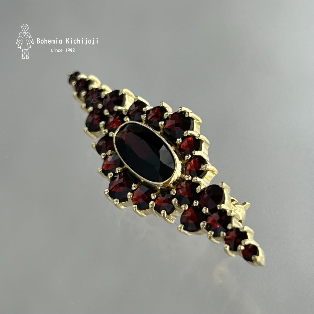 ガーネット】ブローチ（クラシック／G） | ボヘミア吉祥寺