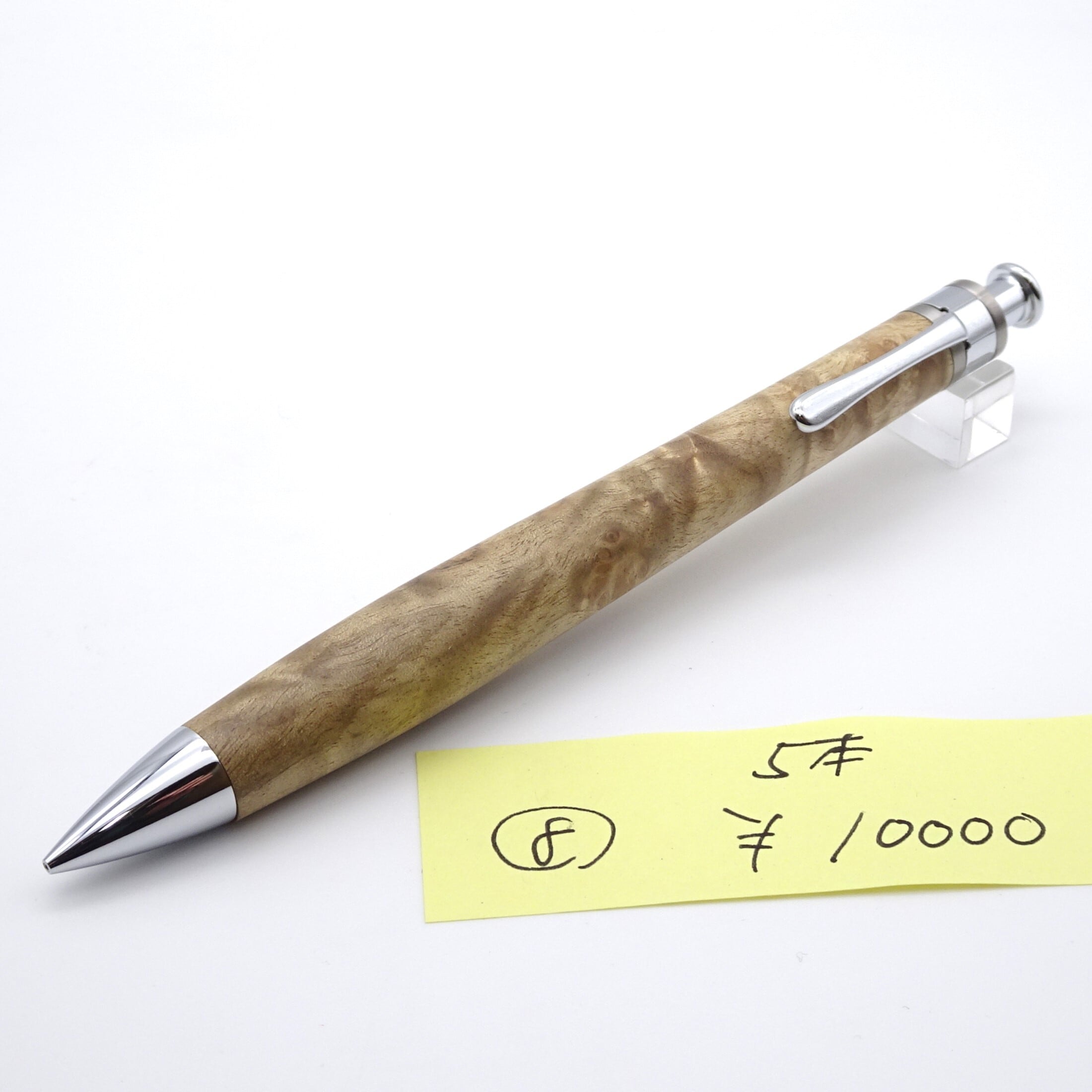 工房楔 ハワイアンコア カーリー イベント杢 固定式金具付き 工房楔