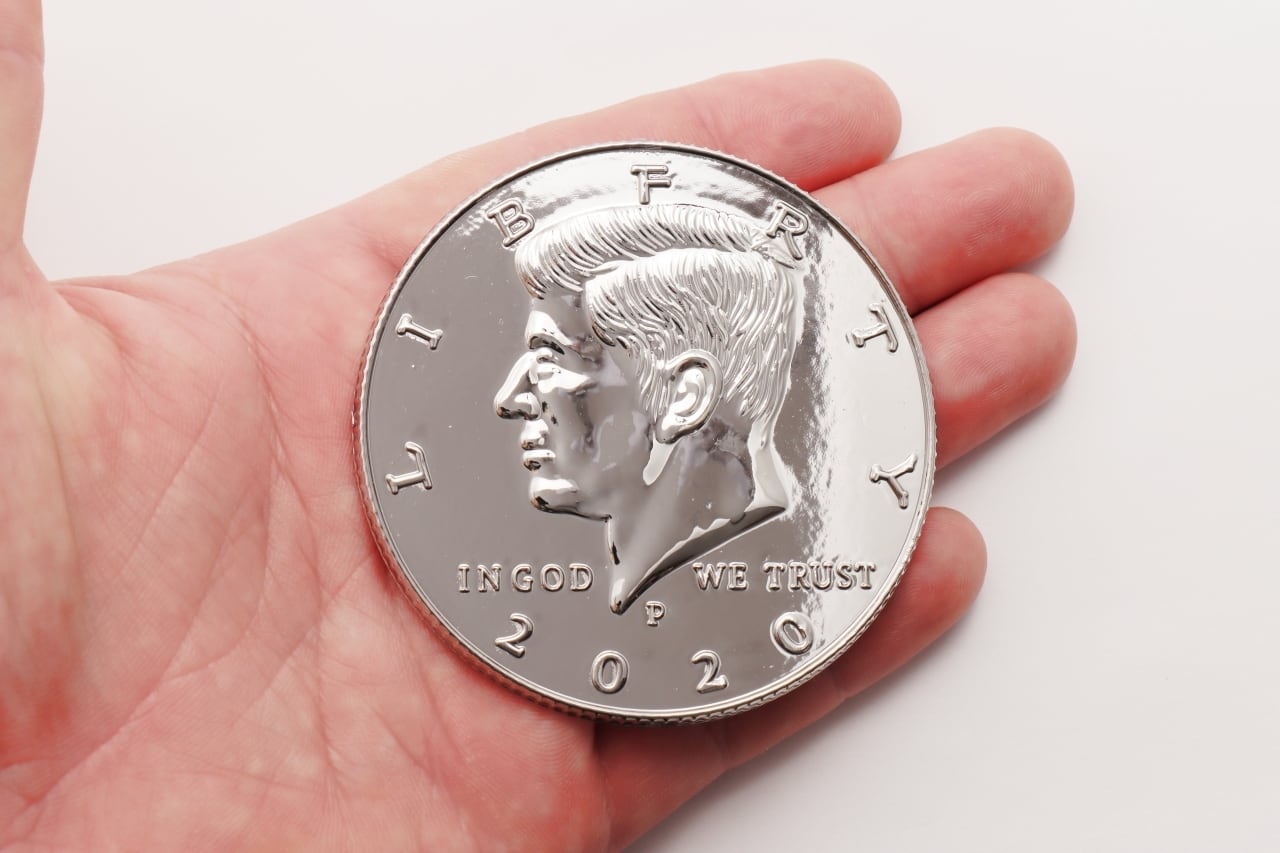 銀貨 ダブルフローリン 5枚 （マジック）年号揃い