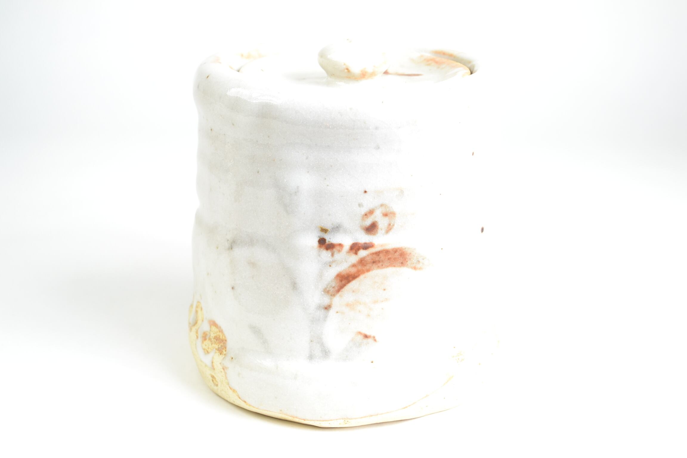 鵬雲斎大宗匠書付 志野水指 加藤 十右衛門造 | 茶の湯道具 茶遊庵 悠