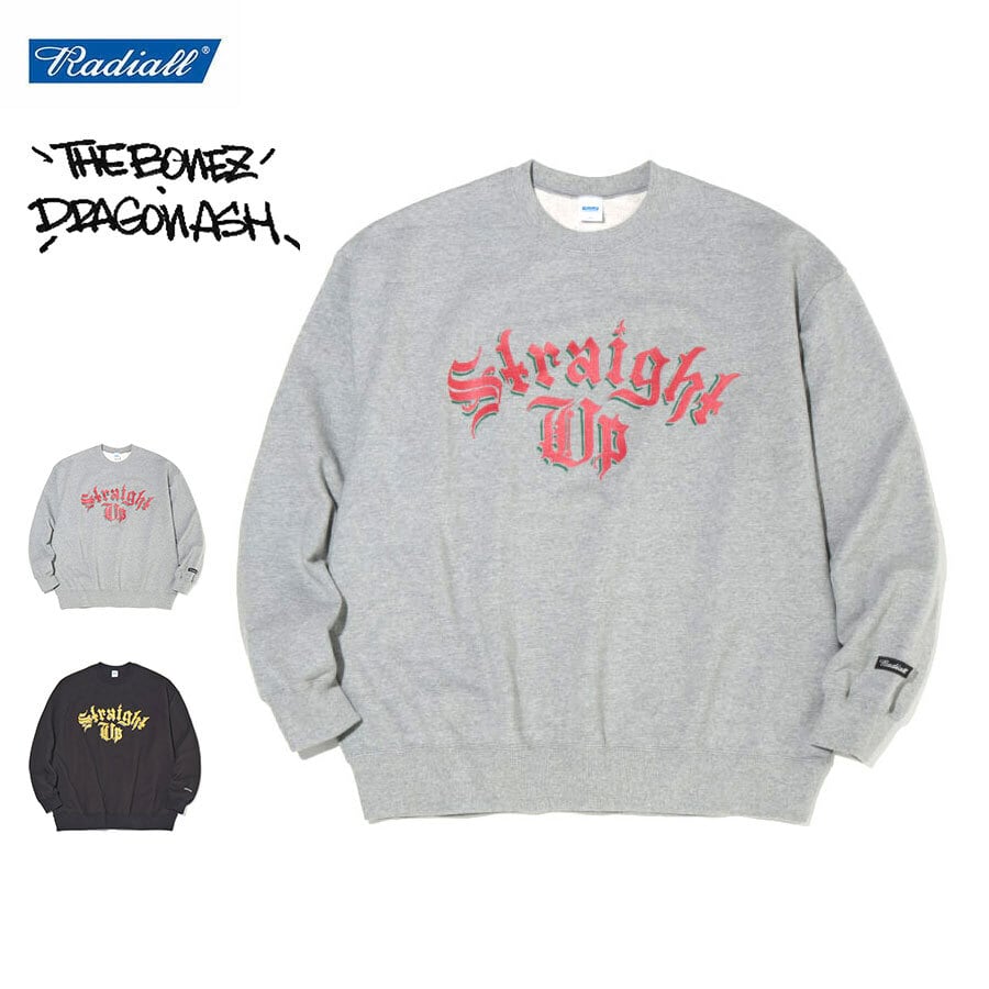 RADIALL × The BONEZ × Dragon Ash / Straight Up CREW NECK