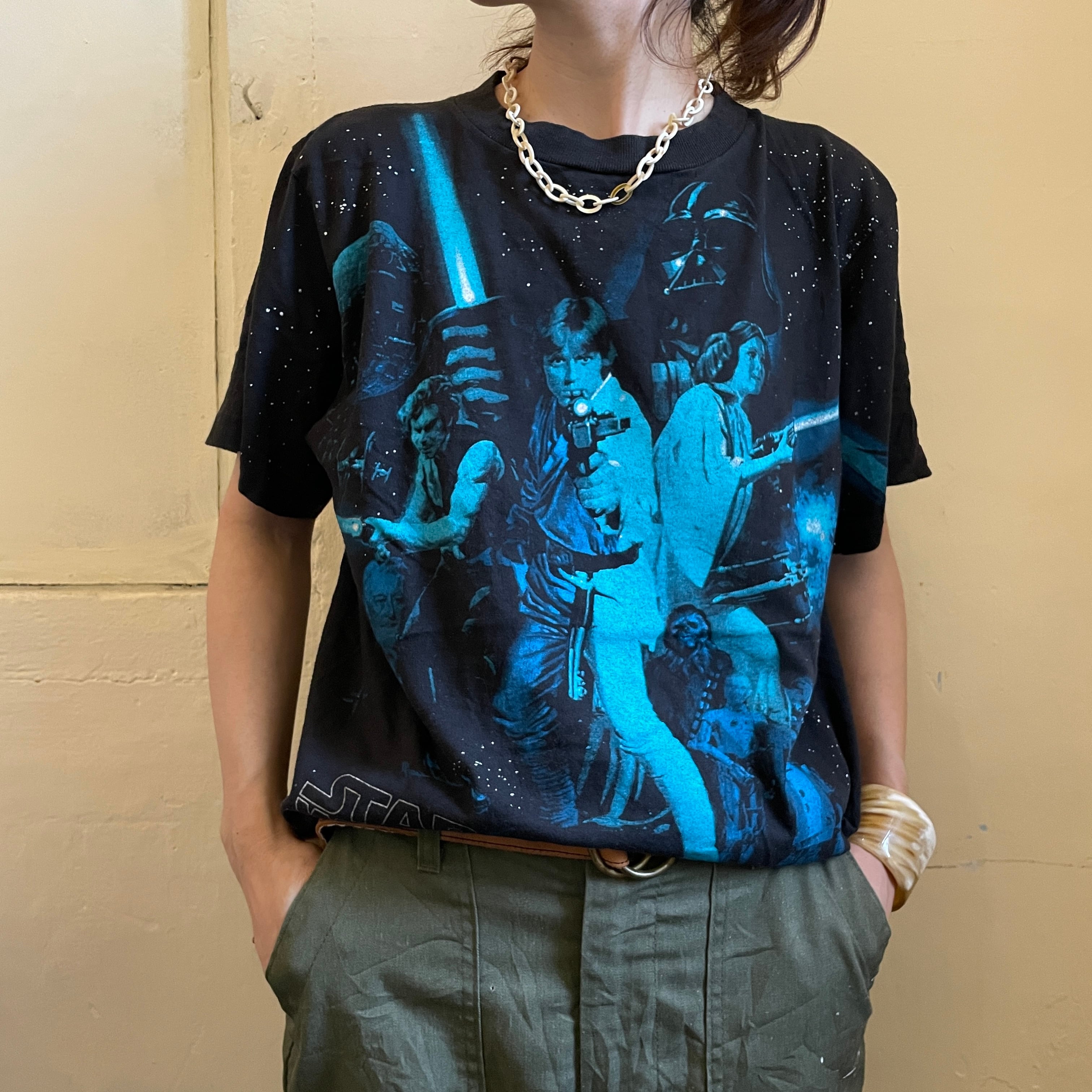 W50】ヴィンテージ Tシャツ 映画 ムービーT スターウォーズ 90s