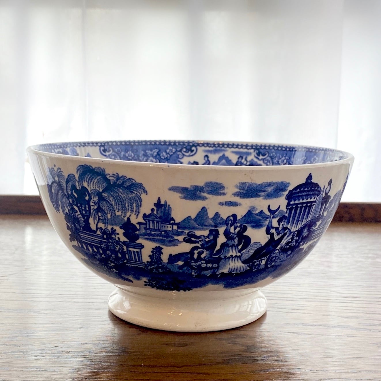 阿蘭陀焼 デルフト ペトルス・レグー窯 銅版転写 カフェオレボウル