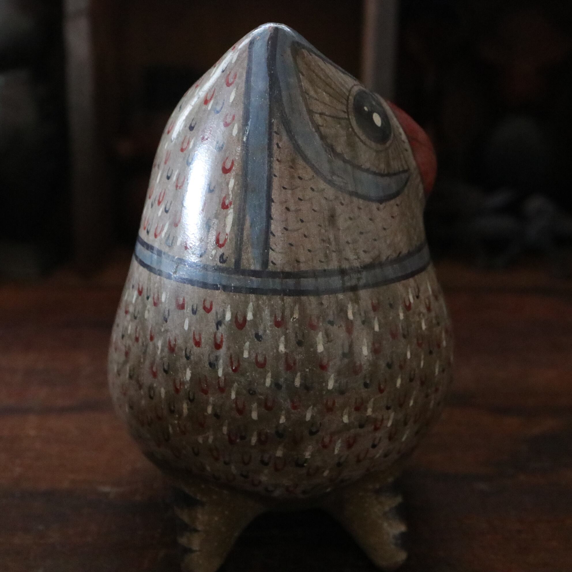 トナラ焼きのふくろう メキシコ 1980年代 | 昭和レトロ雑貨・古道具の