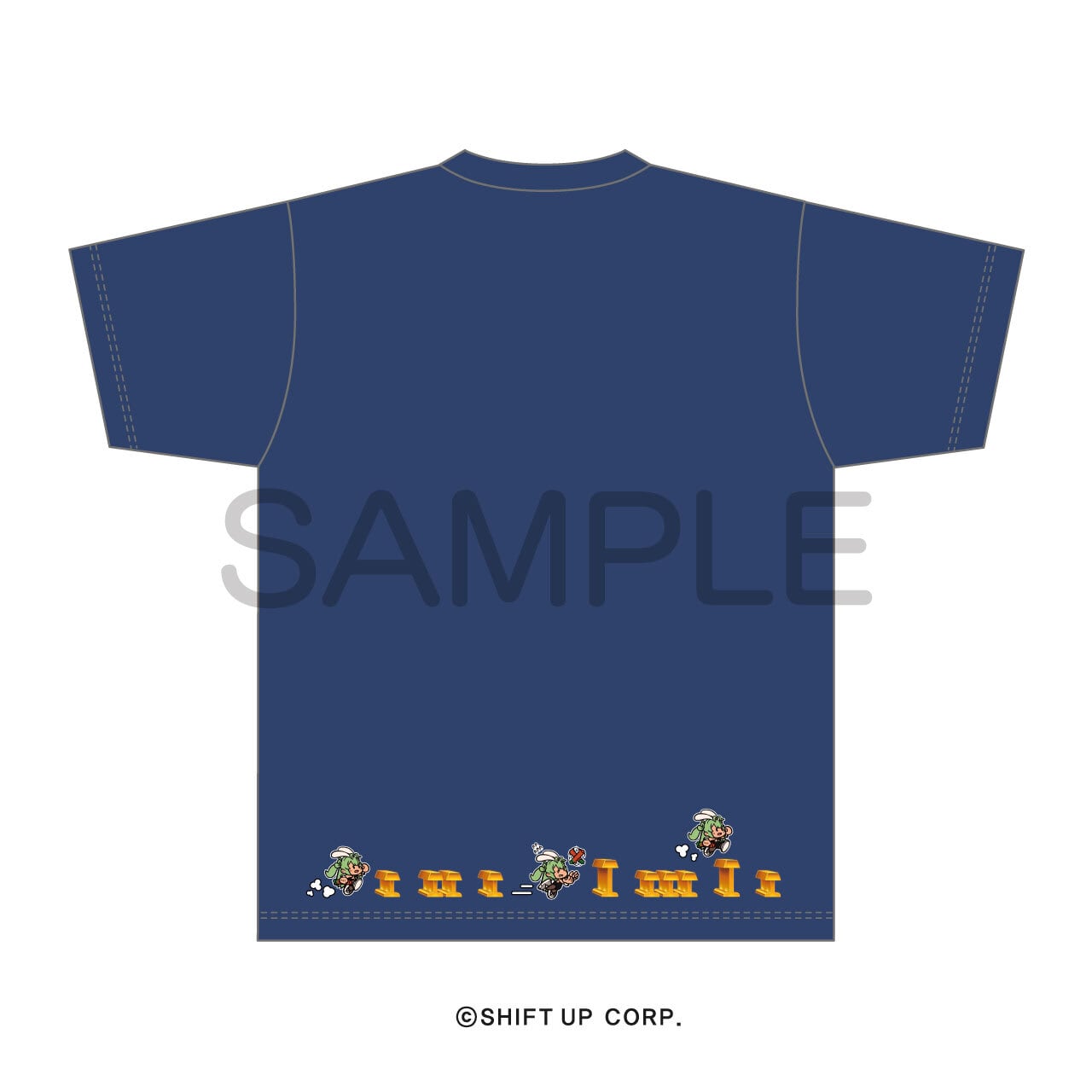 NIKKE Tシャツ RUNNING SODA! ネイビー S／M／L／XLサイズ