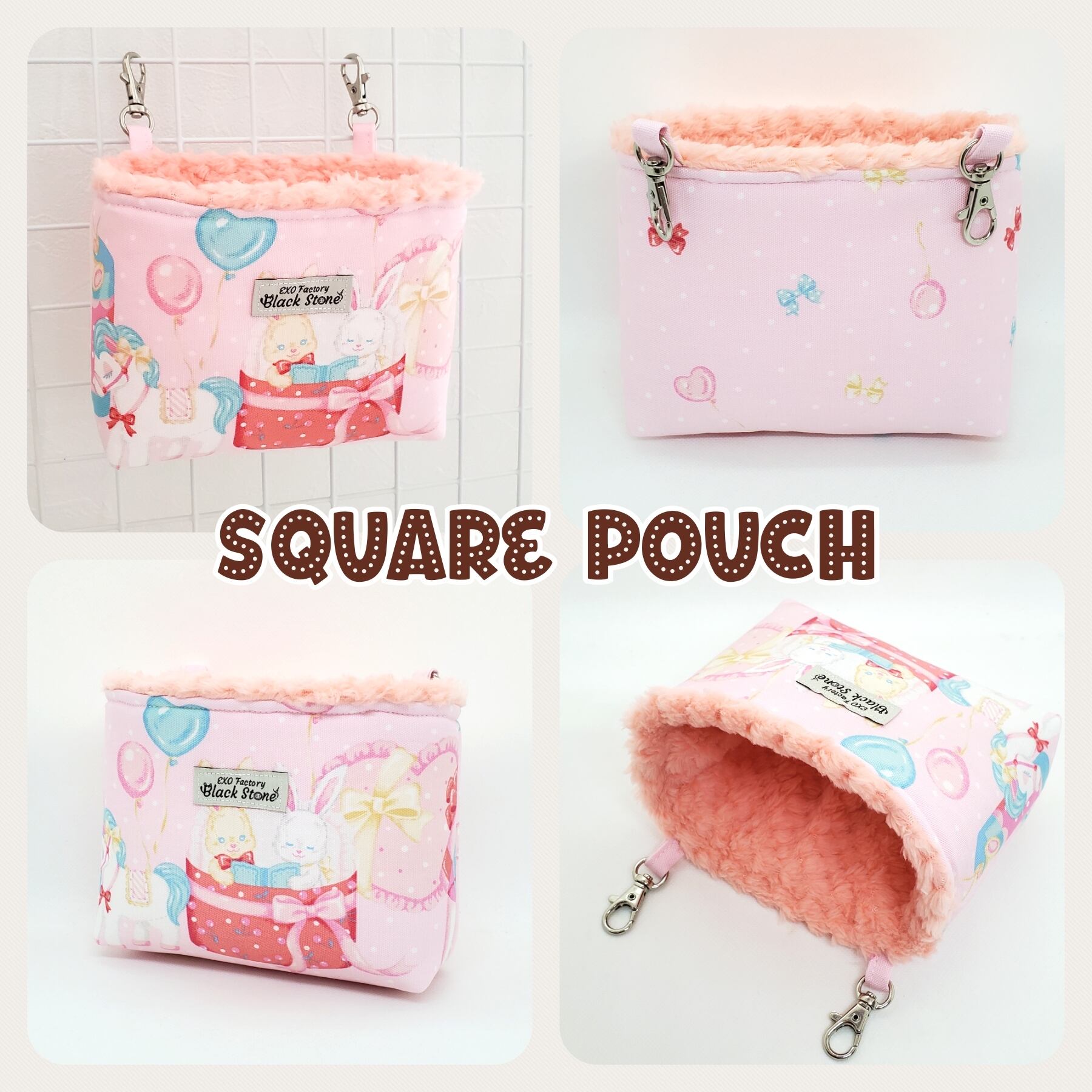 ももんがポーチ オーダーページ ハンドメイド 【公式通販】