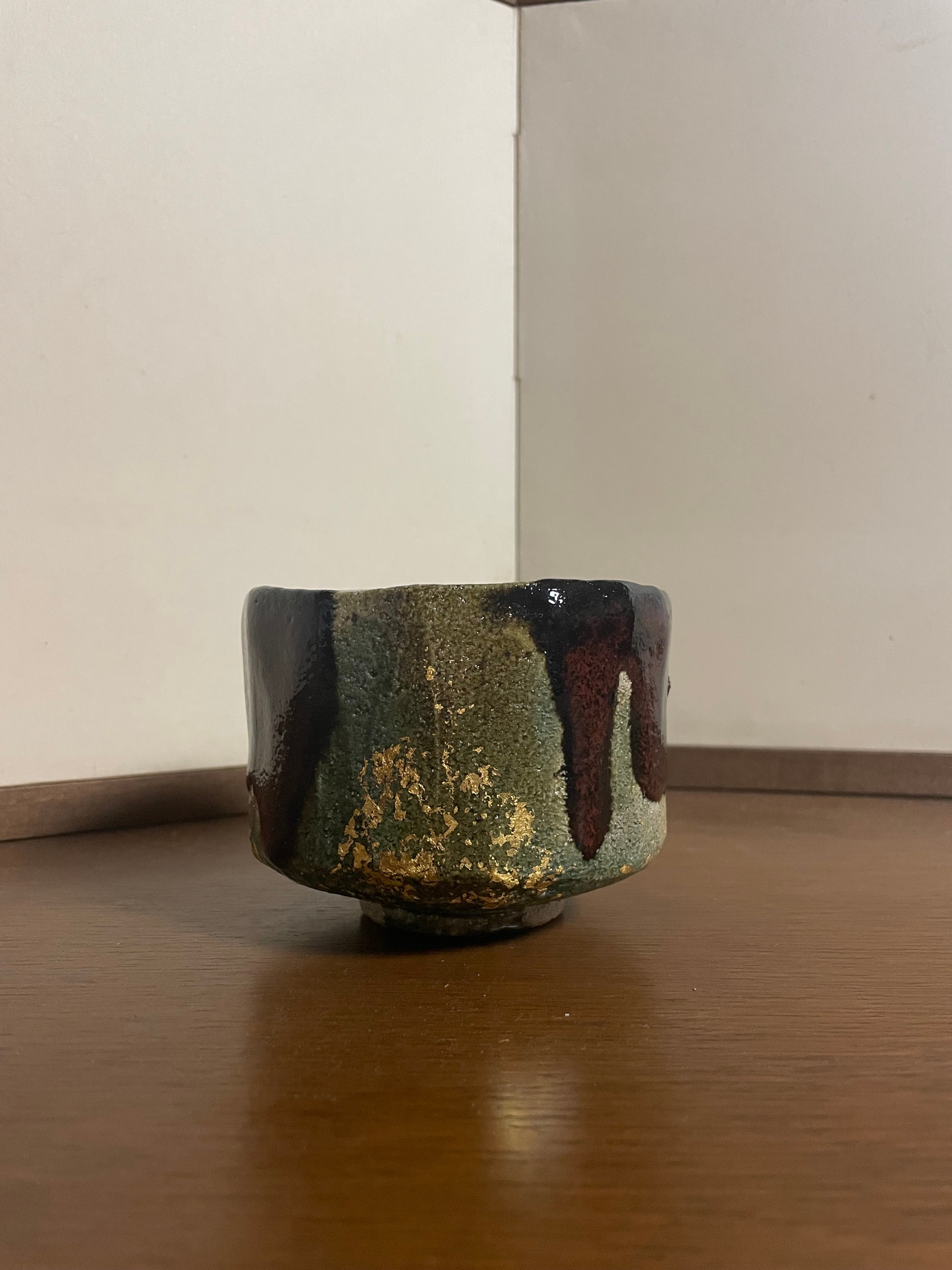 黒楽筒茶碗「風折」長次郎写 佐々木昭楽 | takako_market