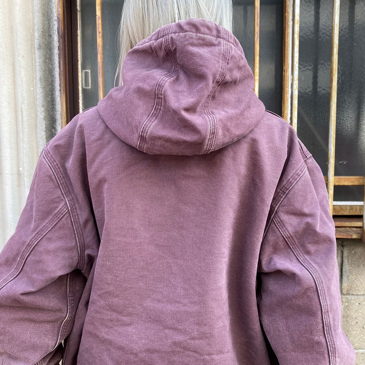 CARHARTT アクティブジャケット L相当 紫 古着