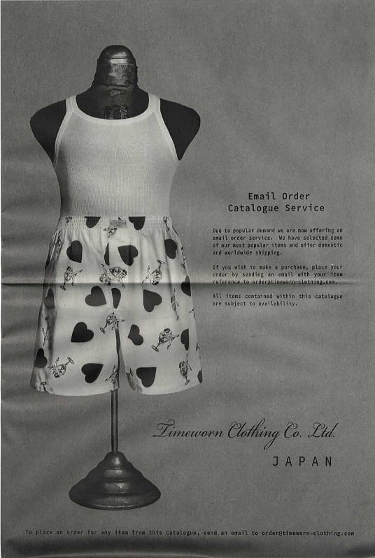 新品】TALES OF TOMORROW NO.7（TIMEWORN CLOTHINGカタログマガジン