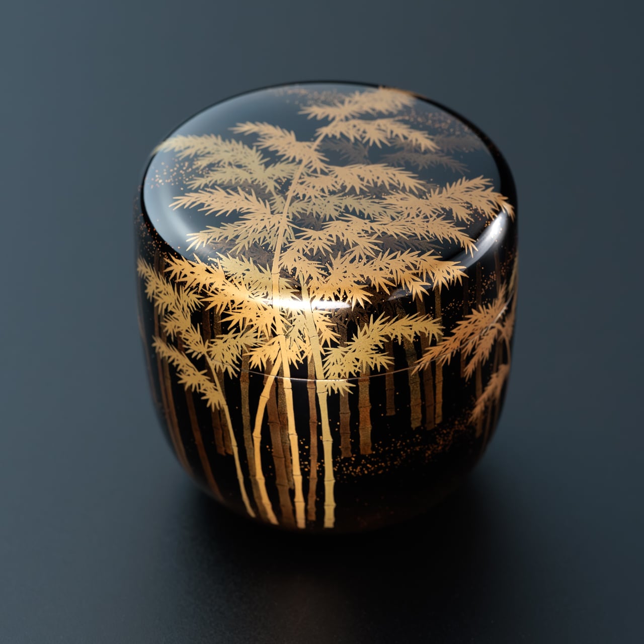 茶平一斎 芽張柳 縁高 共箱 輪島塗 茶道具 茶平一斎 芽