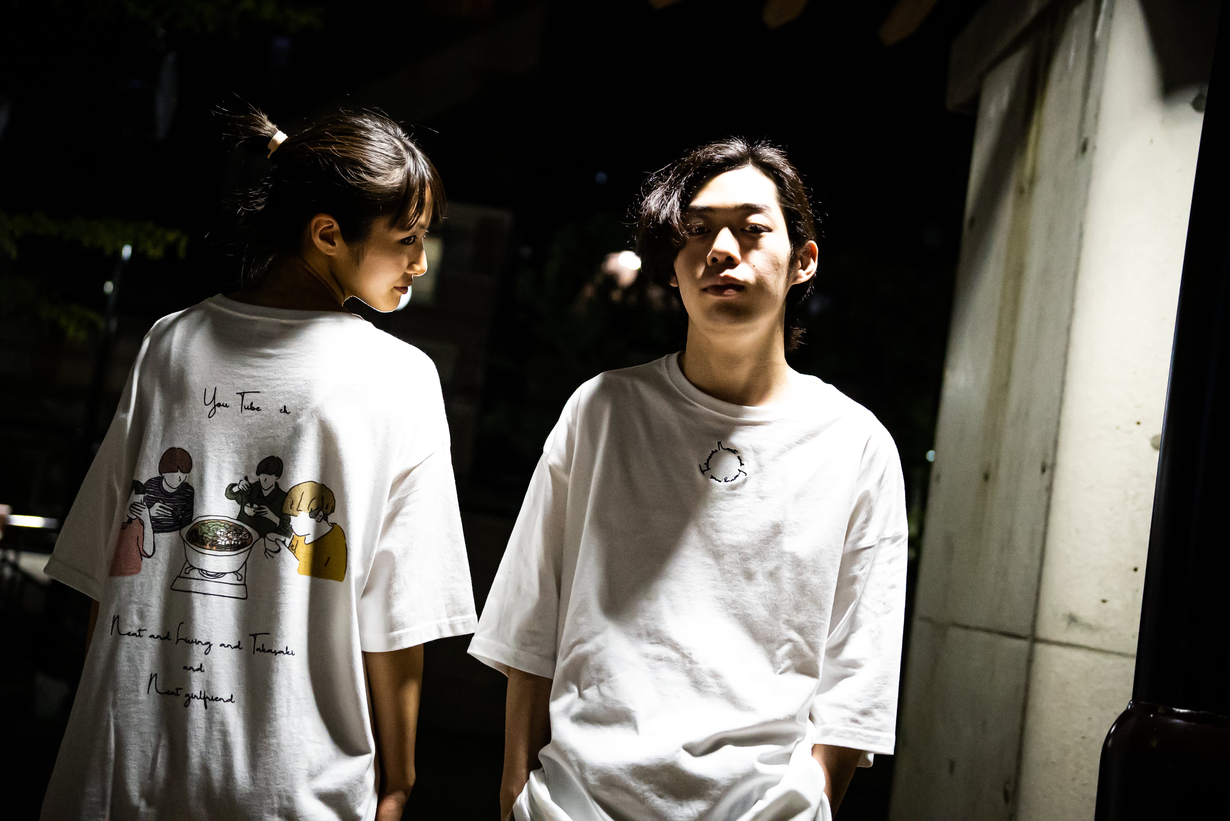 ニートと居候とたかさき 炒飯天国スウェット 黒 ニートと居候とたか