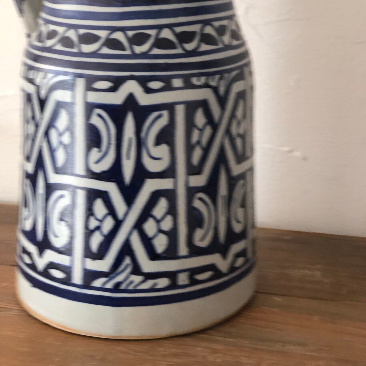 フェズ モロッコの陶製花瓶《約28cm》一点もの | HEIRLOOM（エアルーム