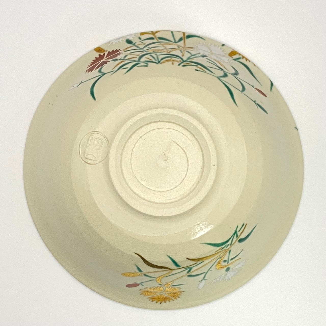 新古】平茶碗 仁清 撫子 通次阿山 共箱入 | 錦玉堂オンラインショップ