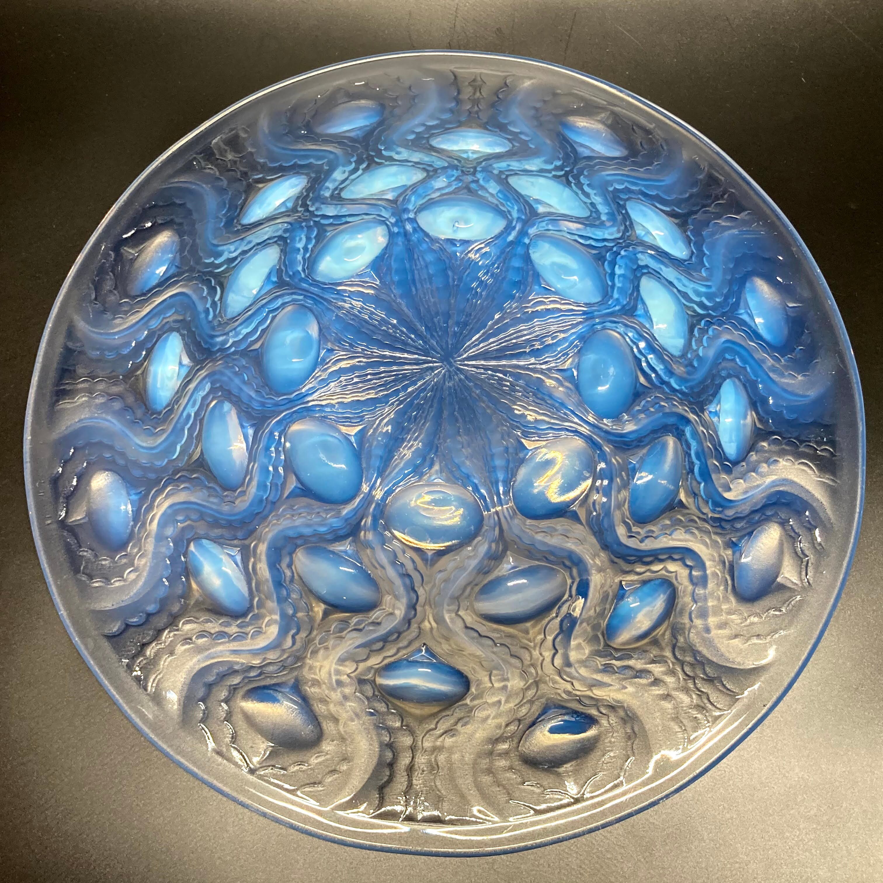 ラリック イーグル 鷲 イヤープレート クリスタルガラス 飾り皿