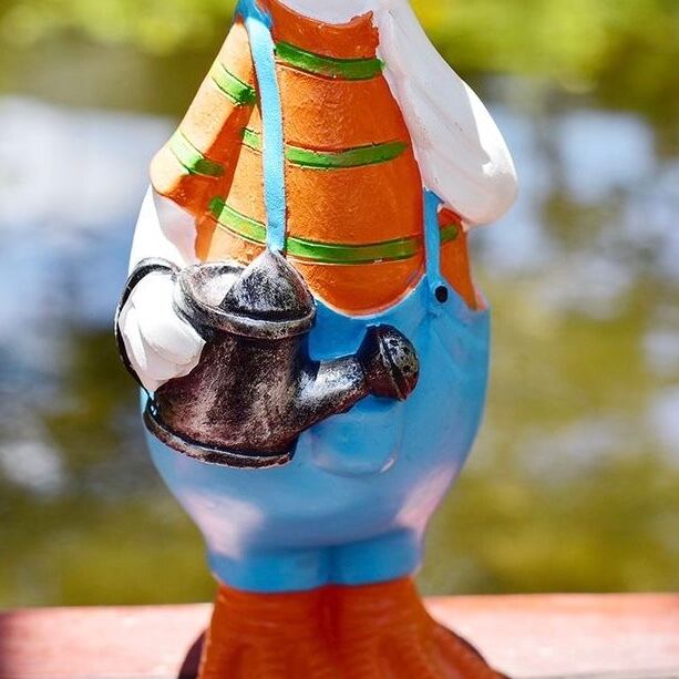 送料無料】庭オブジェ アヒル ダック 夫婦 北欧インテリア 樹脂 庭置物