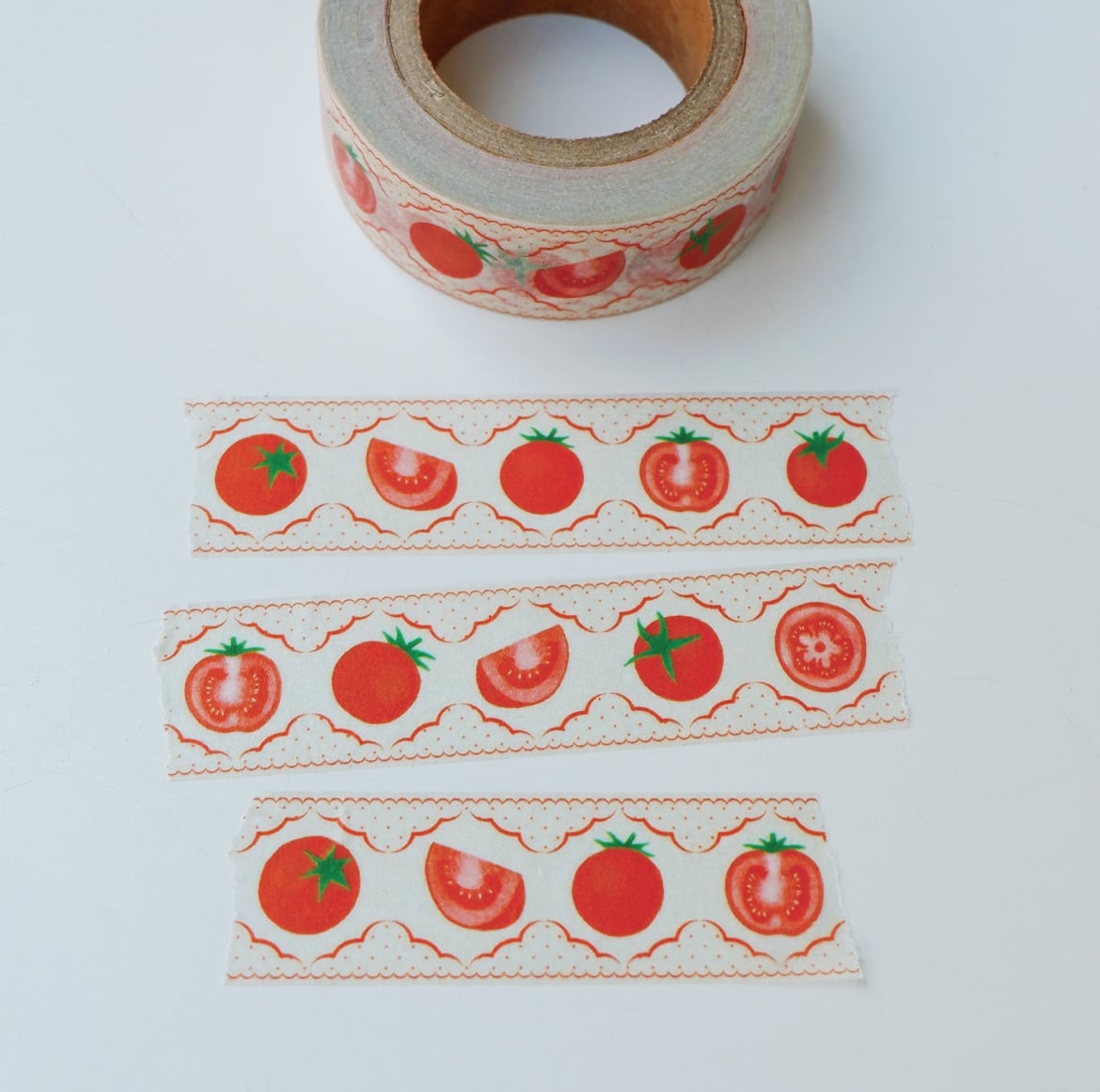fruit fries】マスキングテープ Juicy and Ripe Tomato | 韓国文具