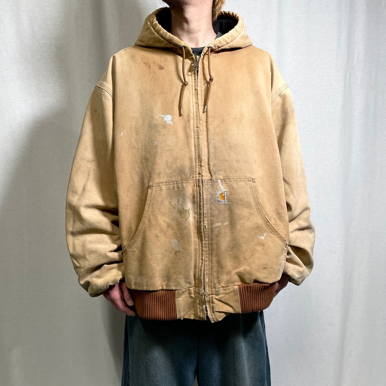 USA製 Carhartt カーハート アクティブジャケット ダックジャケット