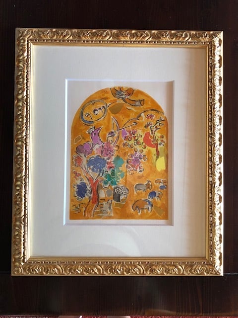 絵画・額縁・版画・志摩欣哉・シルクスクリーン・朱不二・美術品