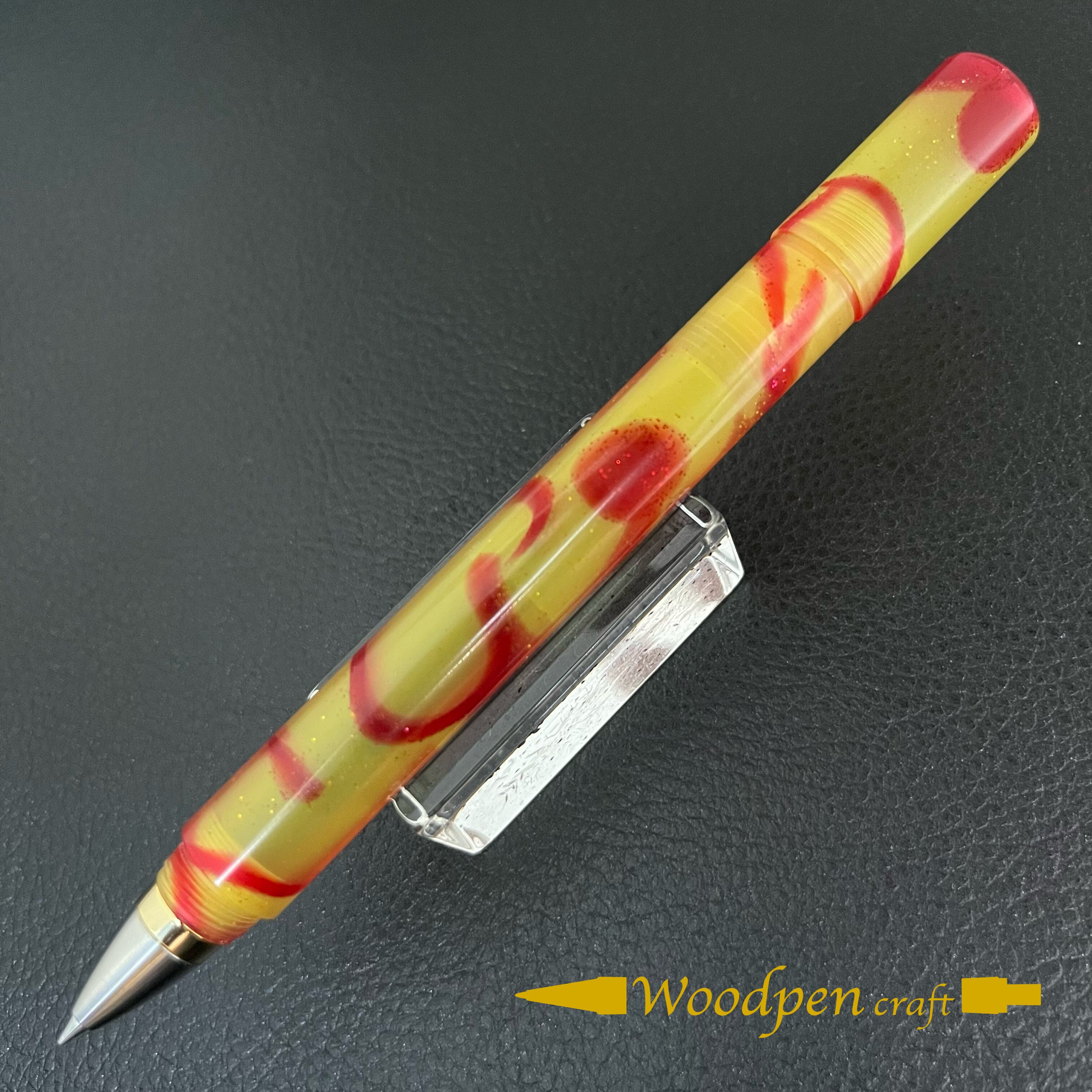ウッドペンクラフト 彩 小夜（さよ） レジンペン ボールペン ウッド
