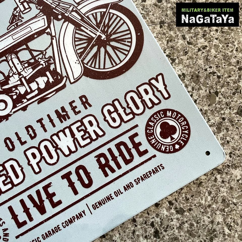 新品 ビンテージ風 アメリカンサインボード MOTORCYCLE CLASSIC