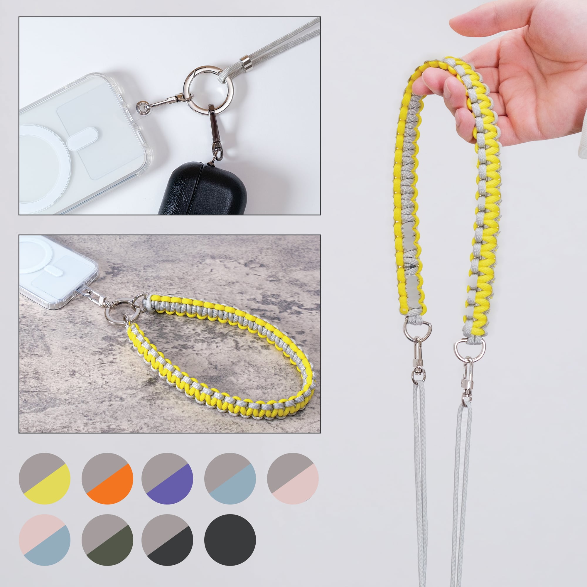 パラコード ストラップオーダー受付ページ