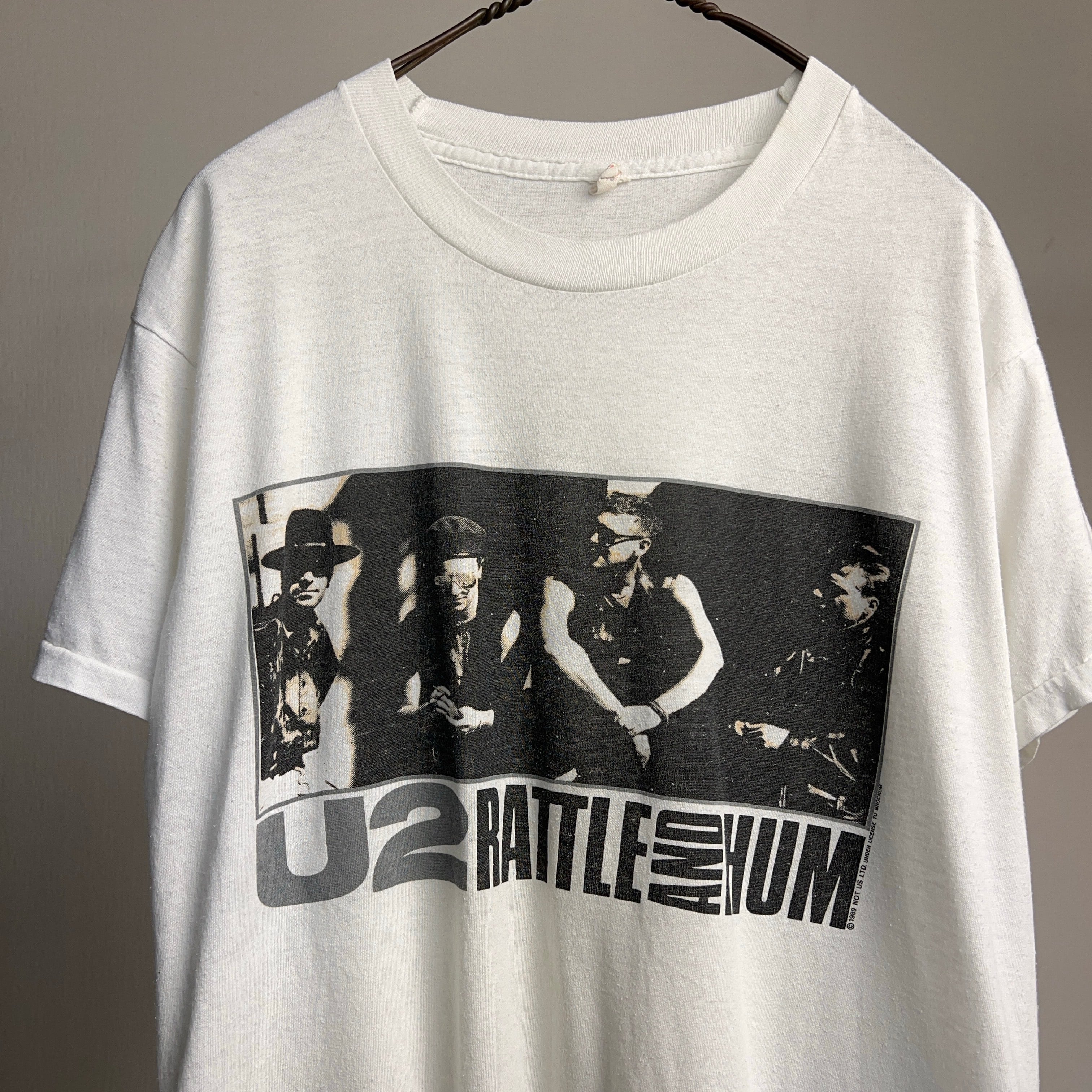 希少 80s U2 ヴィンテージ バンドTシャツ LOVE TOWN 当時物 希少 80s