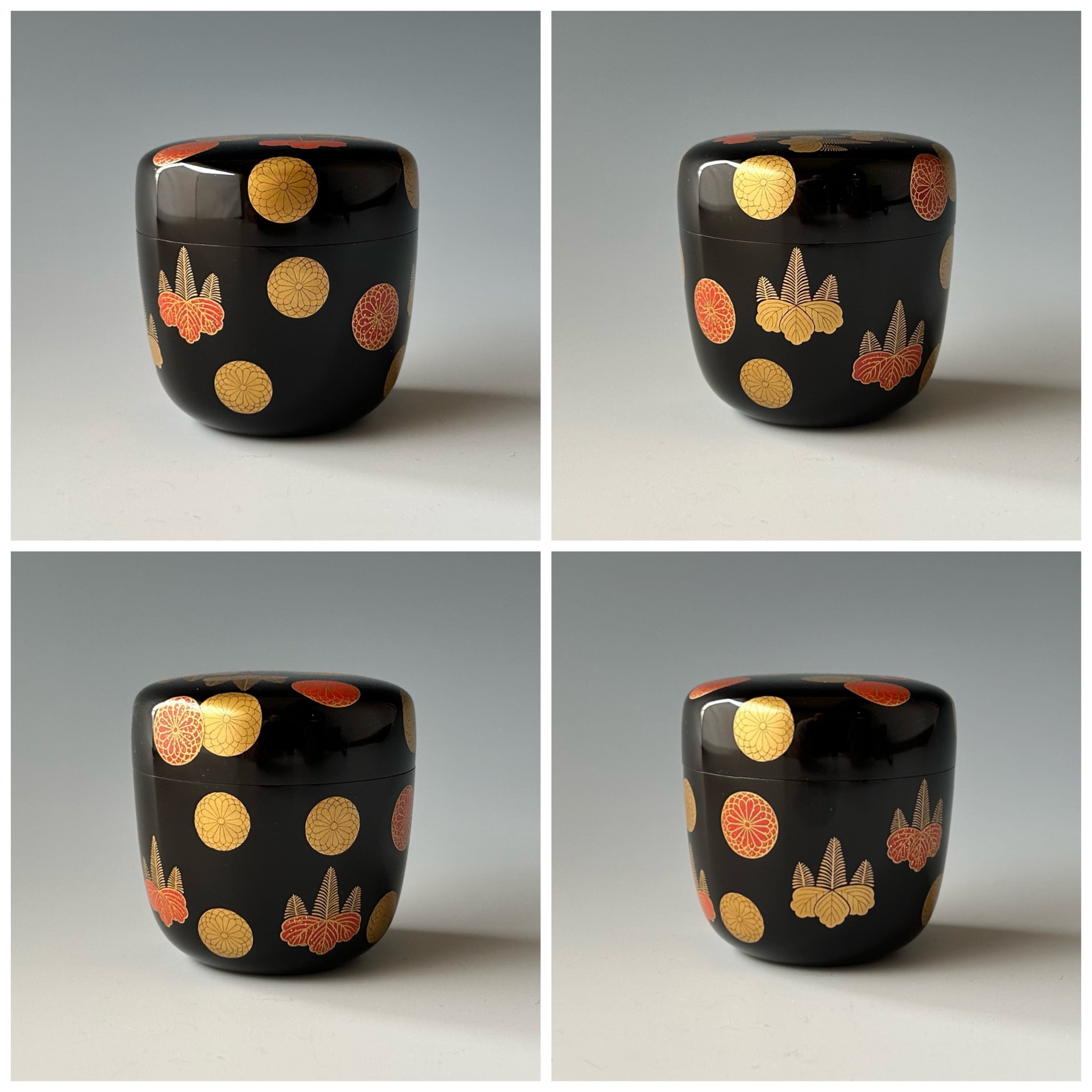 千家十職 指物師 駒沢利斎 桐木地 中棗 裏千家十四代