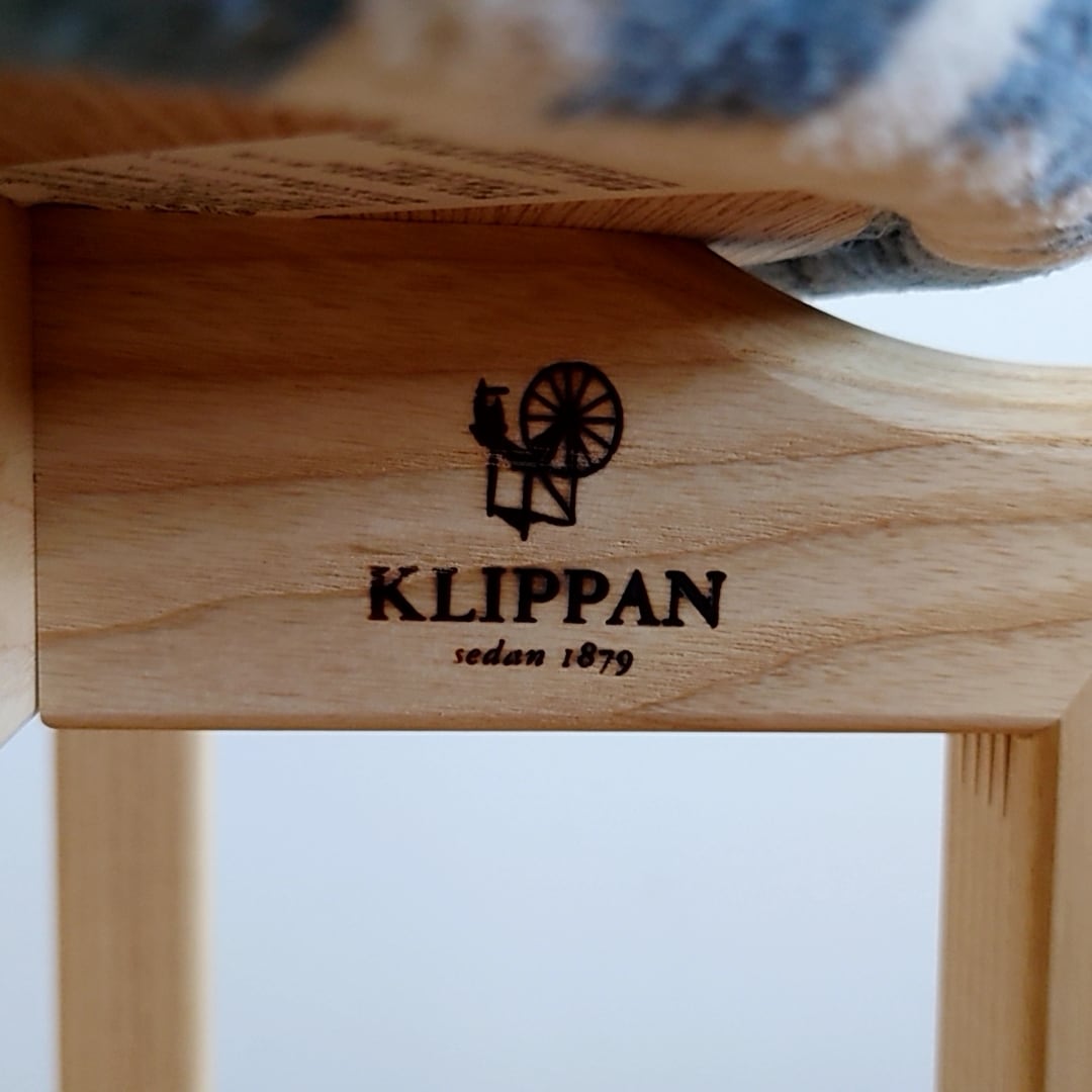 KLIPPAN/クリッパン 匠工芸 コラボ マッシュルームスツールM エクリュ