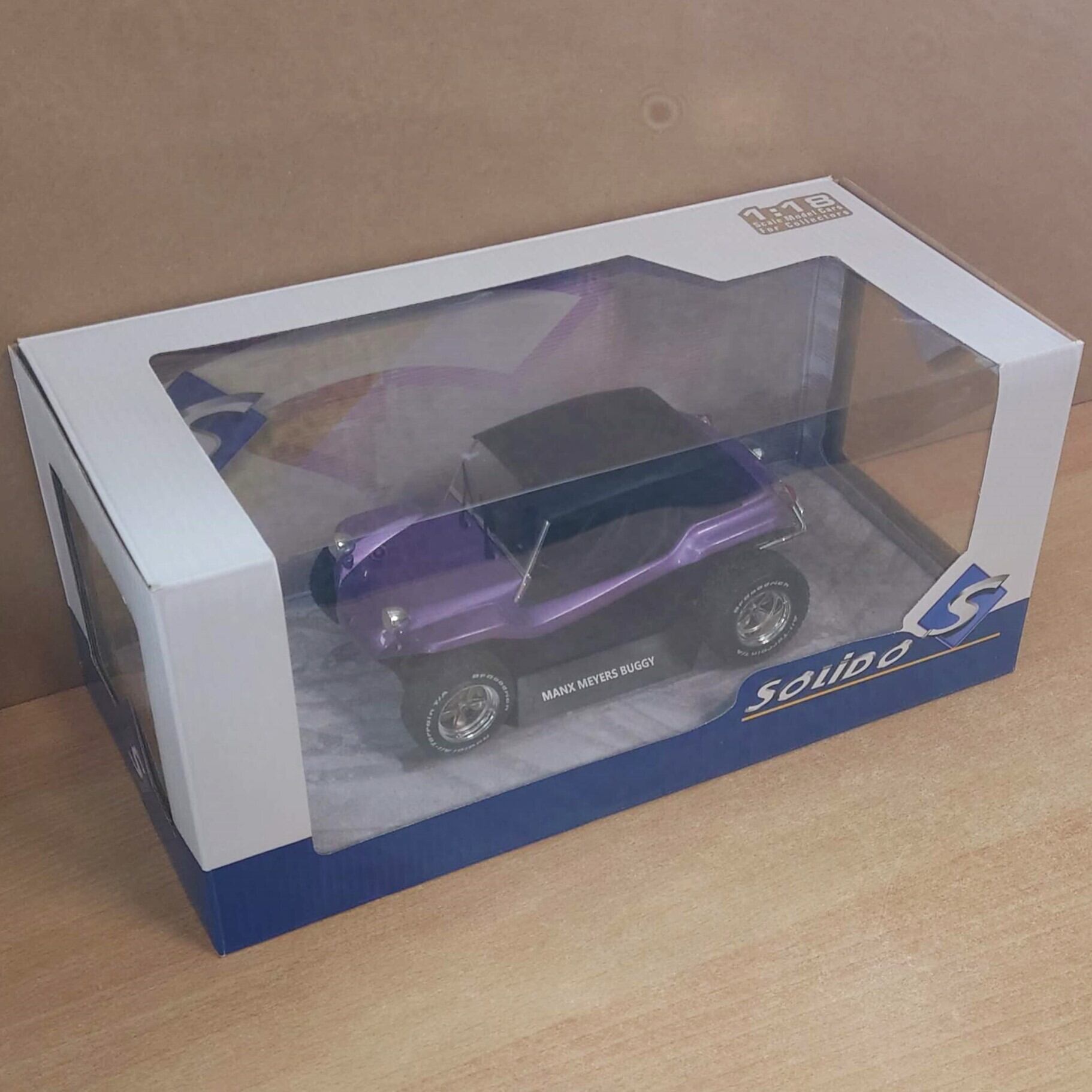 1/18 メイヤーズ マンクス バギー ソフトルーフ パープル ソリド製ダイ