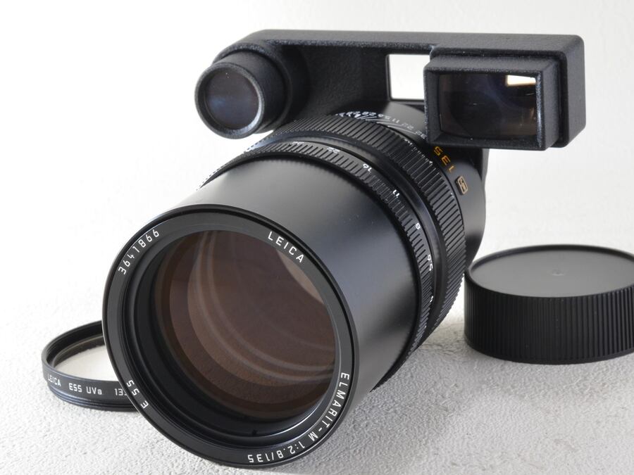 Leica Elmarit-M 2.8/135 メガネ付き 単焦点レンズ 【公式通販】