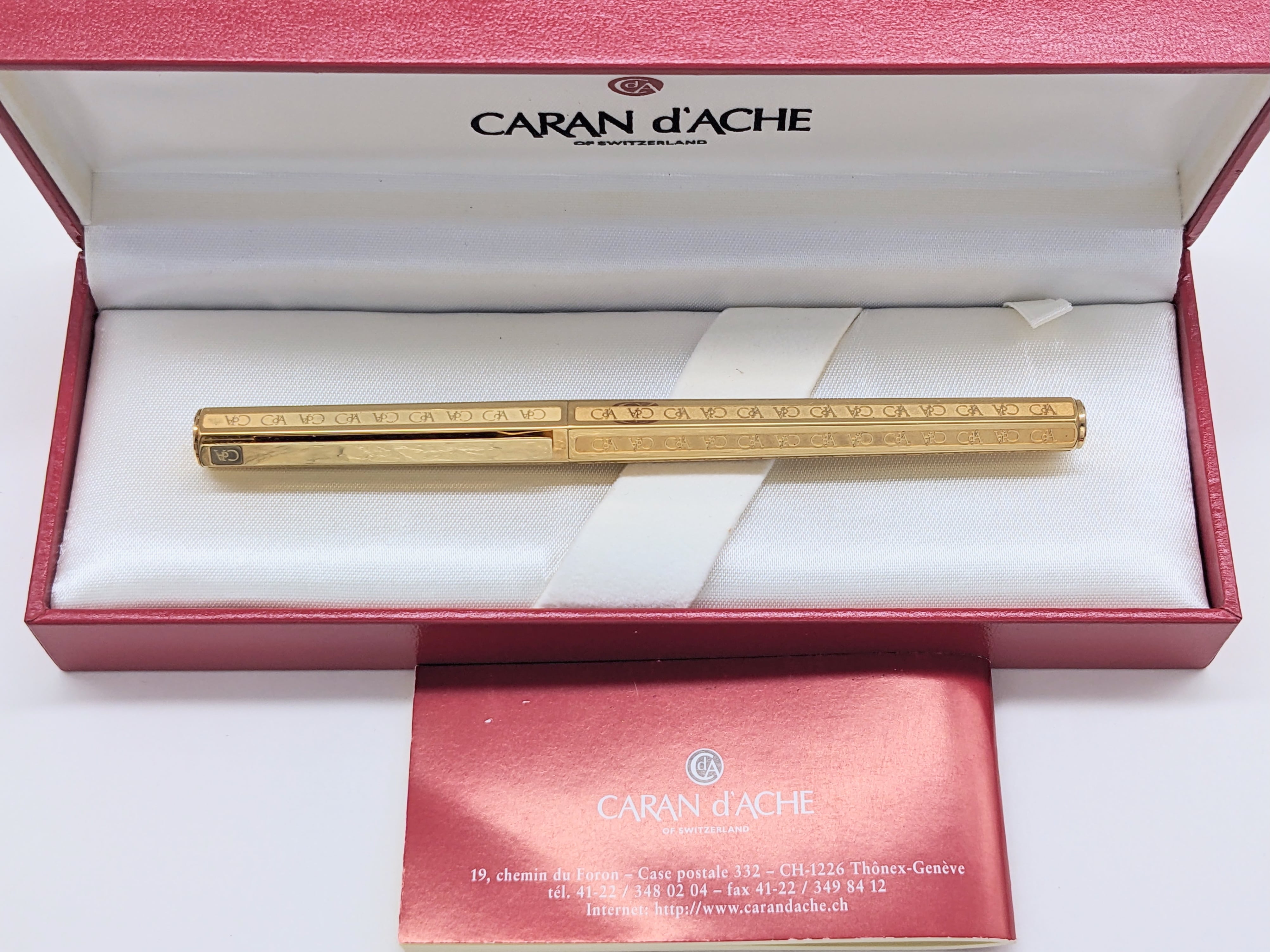 90s カランダッシュ ヘクサゴナル CARAN D'ACHE （細字） 18C 02784