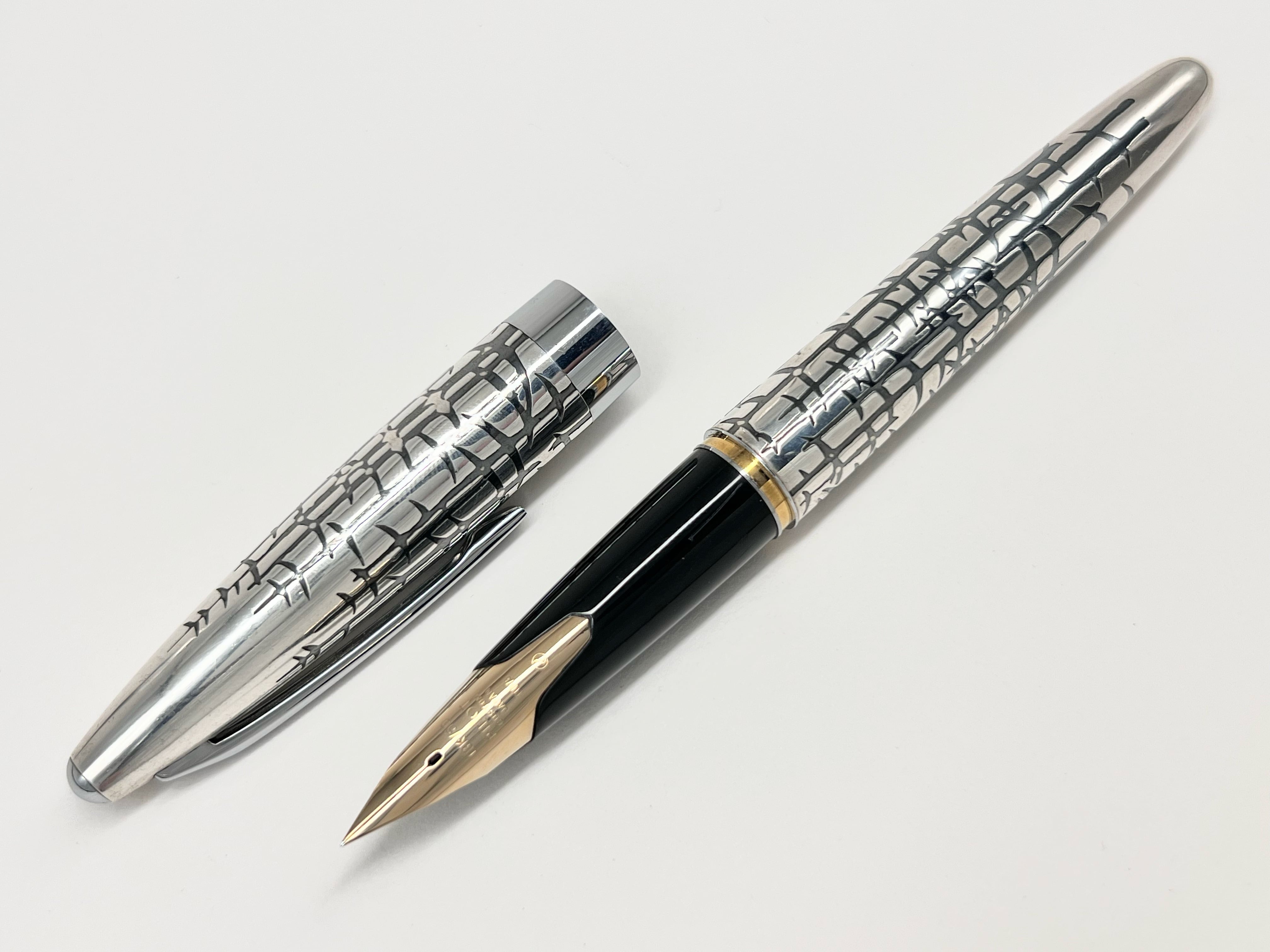 PILOT カスタム ヴィンテージ万年筆 18K 木製 PILOT カスタム