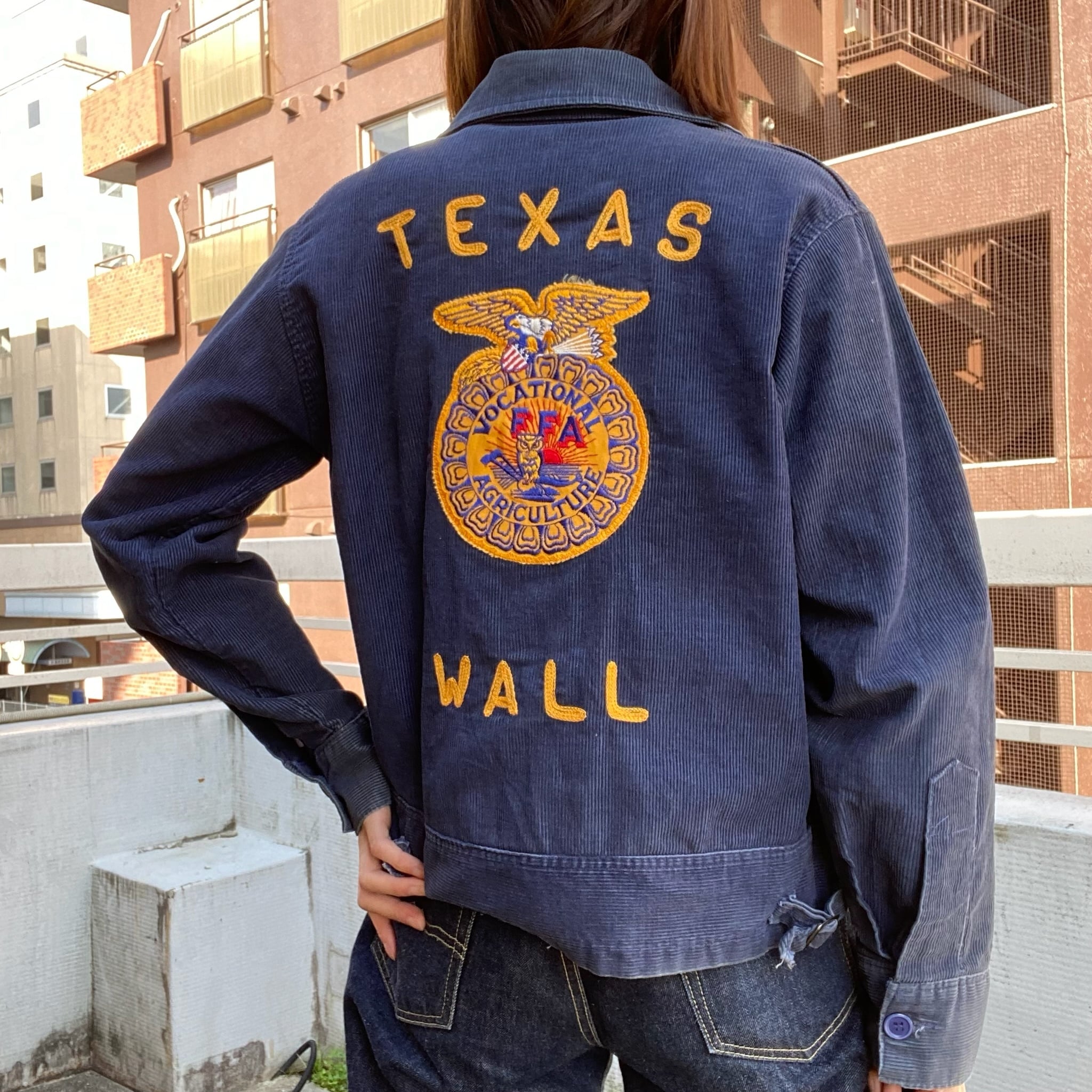 FFA ジャケット80s サイズ36 コーデュロイテキサス