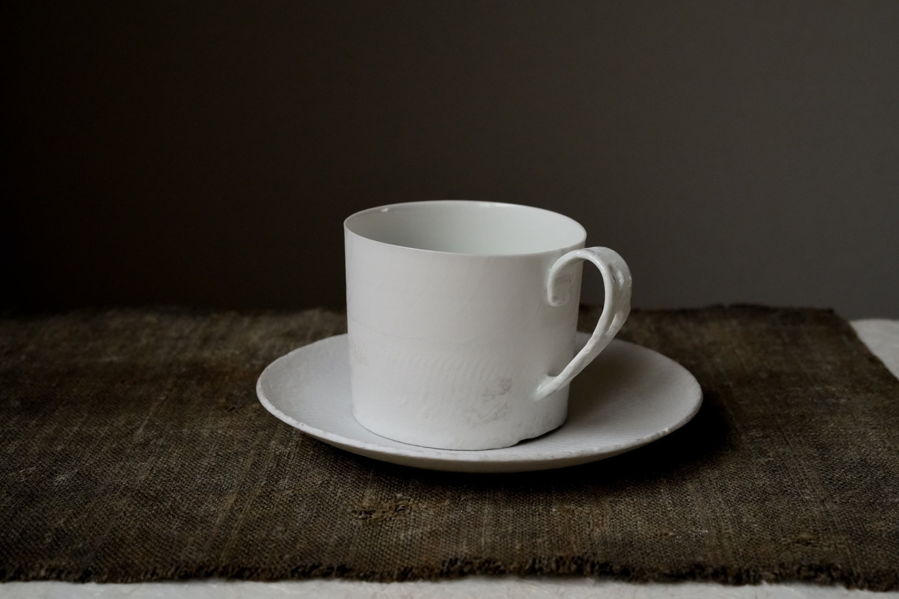 矢萩誉大さん 白磁 器 矢萩誉大】白磁茶杯 / 【Takahiro Yahagiteacup